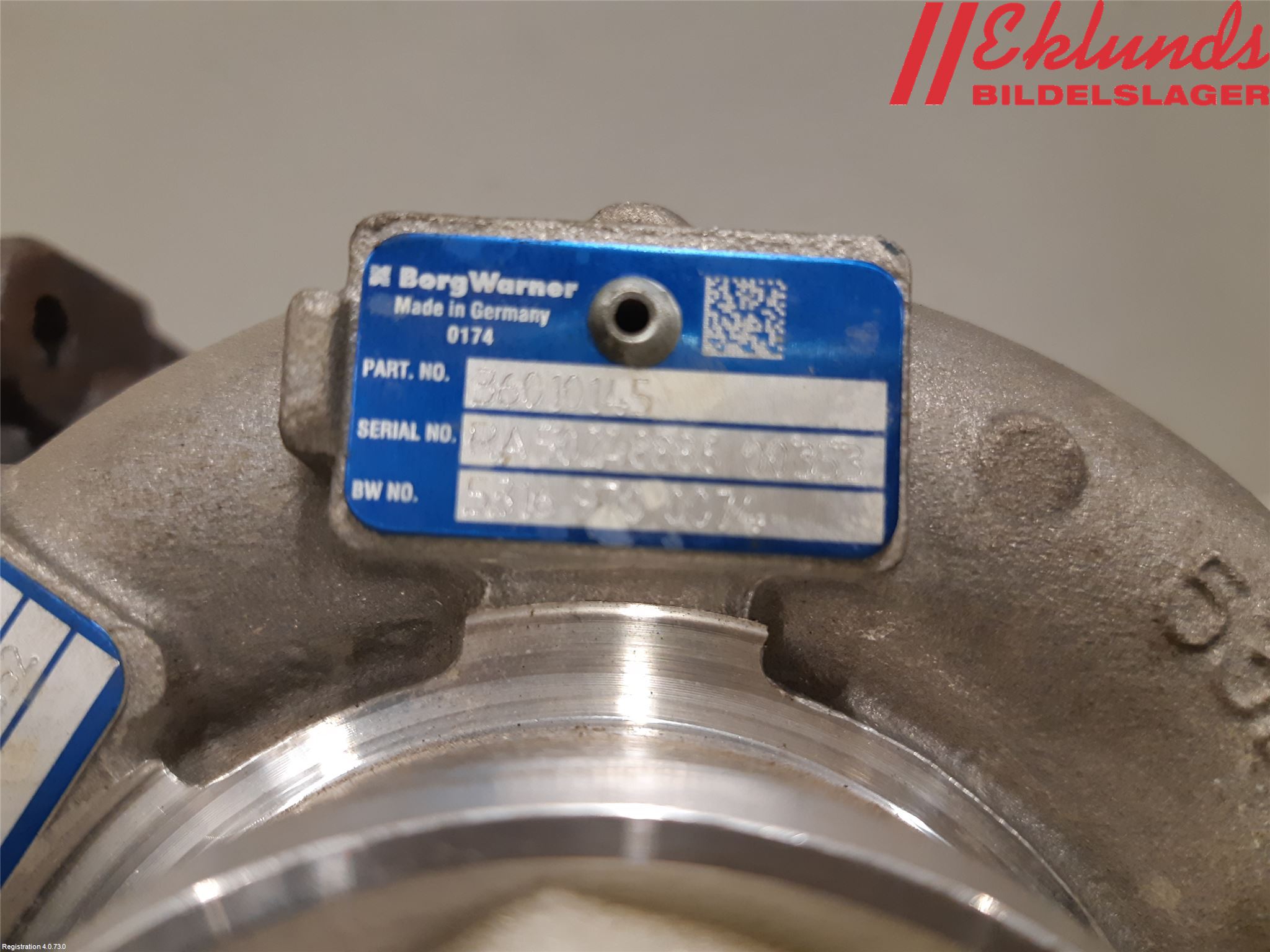 Volvo V70 14-16 Turboaggregat