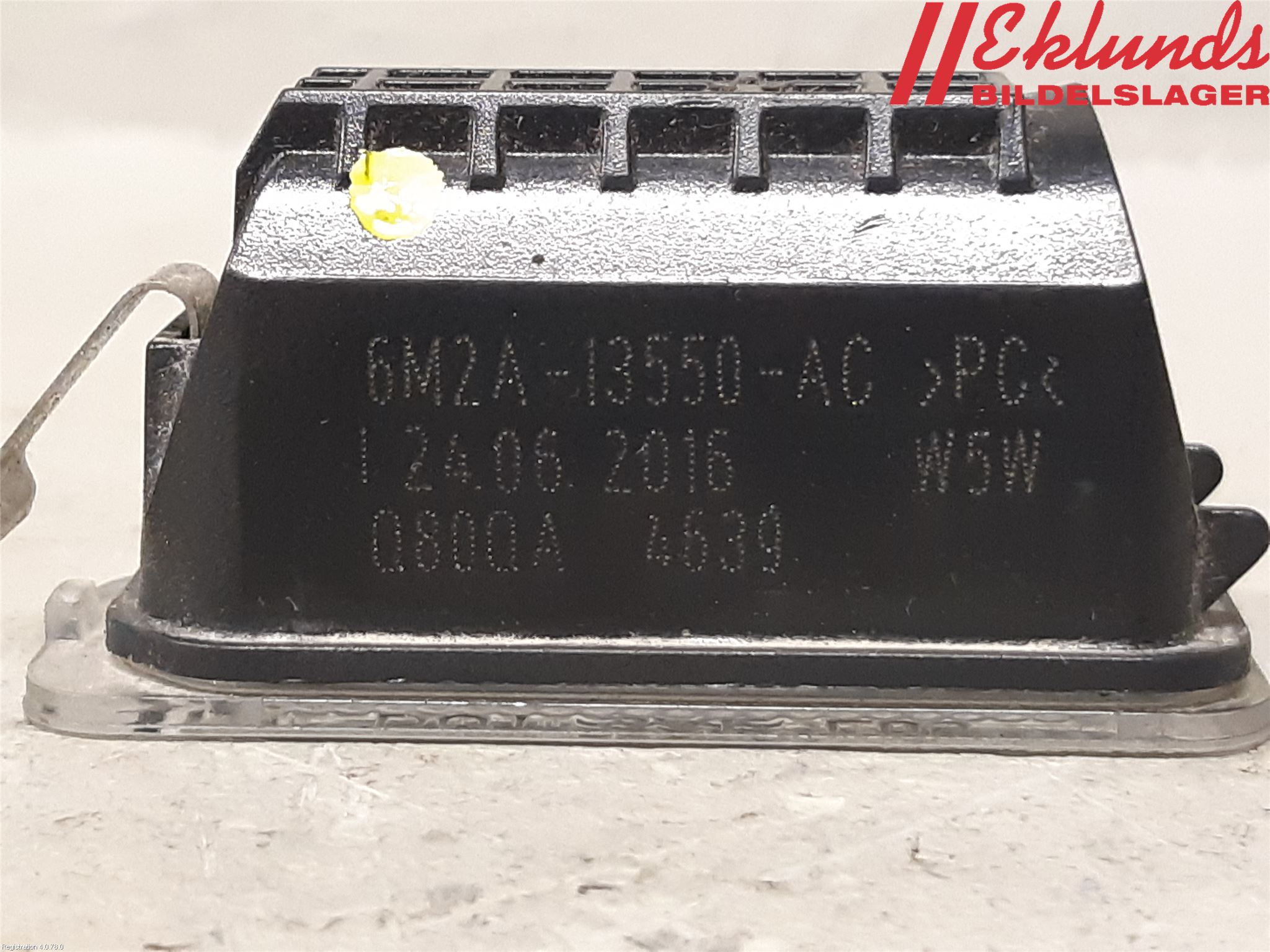 Ford TRANSIT/TOURNEO CONNECT 13-22 Skylt Belysning