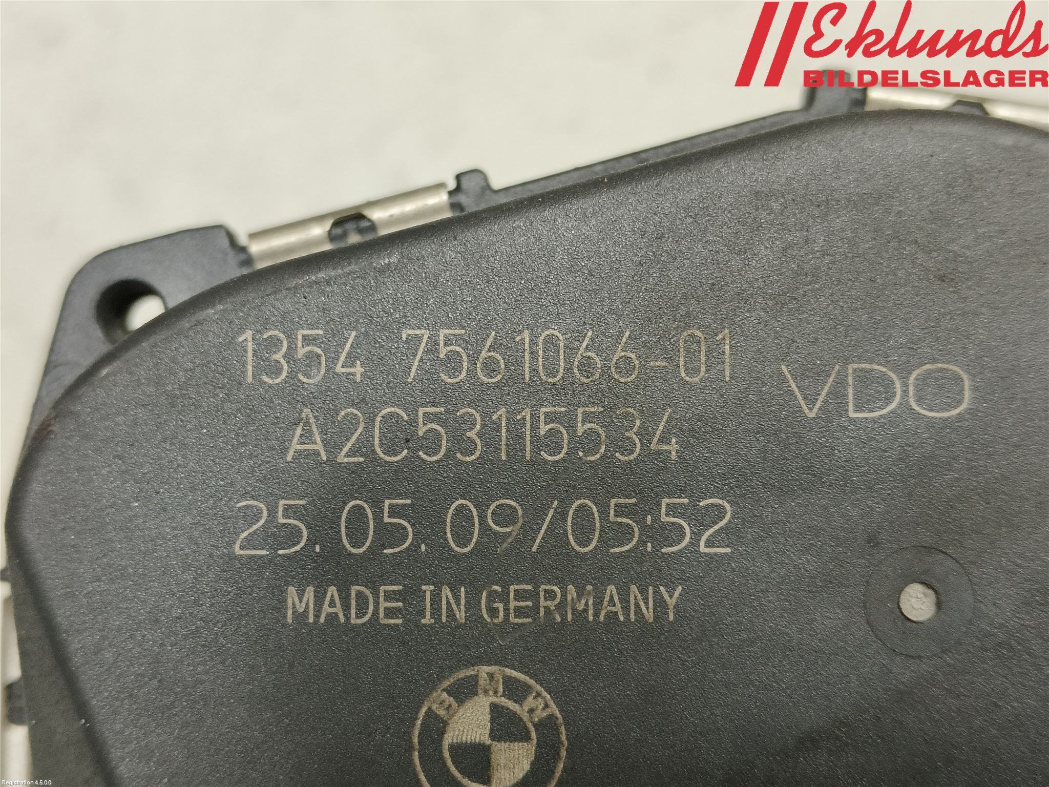 BMW 3 E90/91 SED/TOU 05-12 Injspjällhus