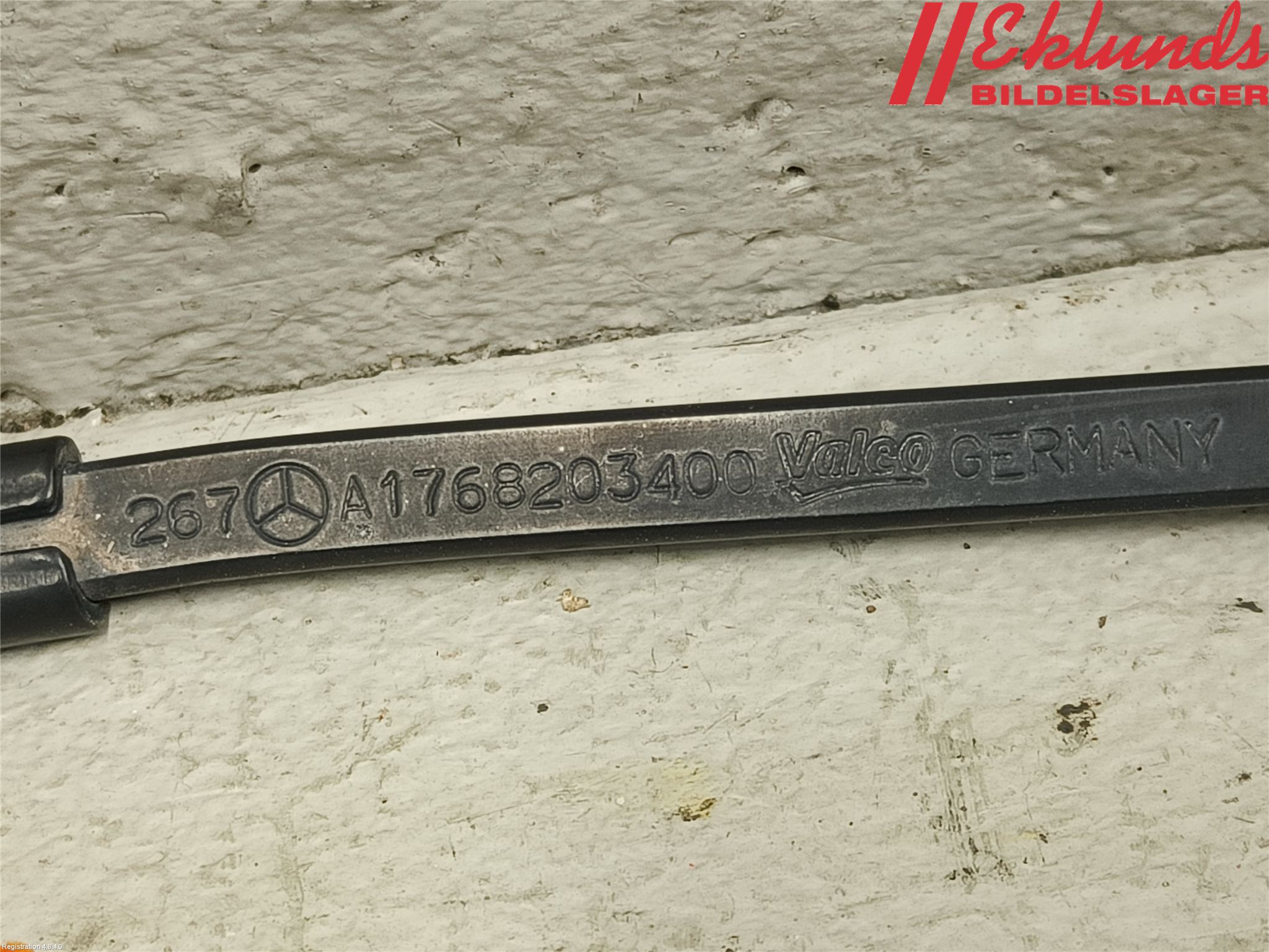 Mercedes-Benz MB CLA-KLASS (C117/X117) 13-19 Torkararm Armar Vindruta