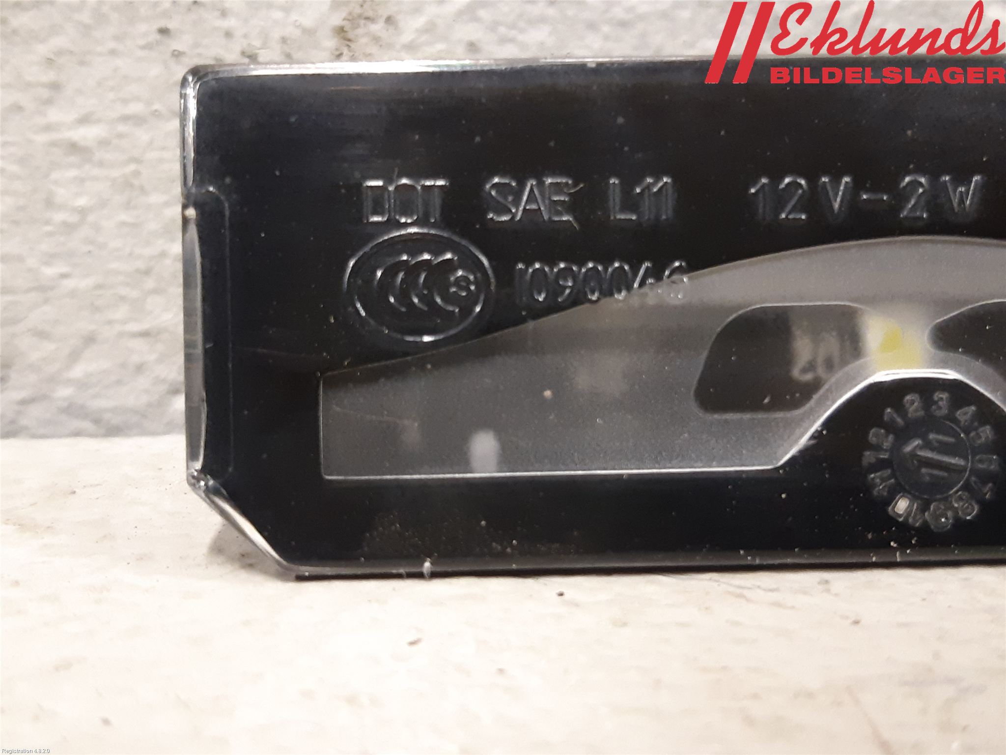 Landrover LAND ROVER RANGE ROVER EVOQUE (L538) 11-18 Skylt Belysning