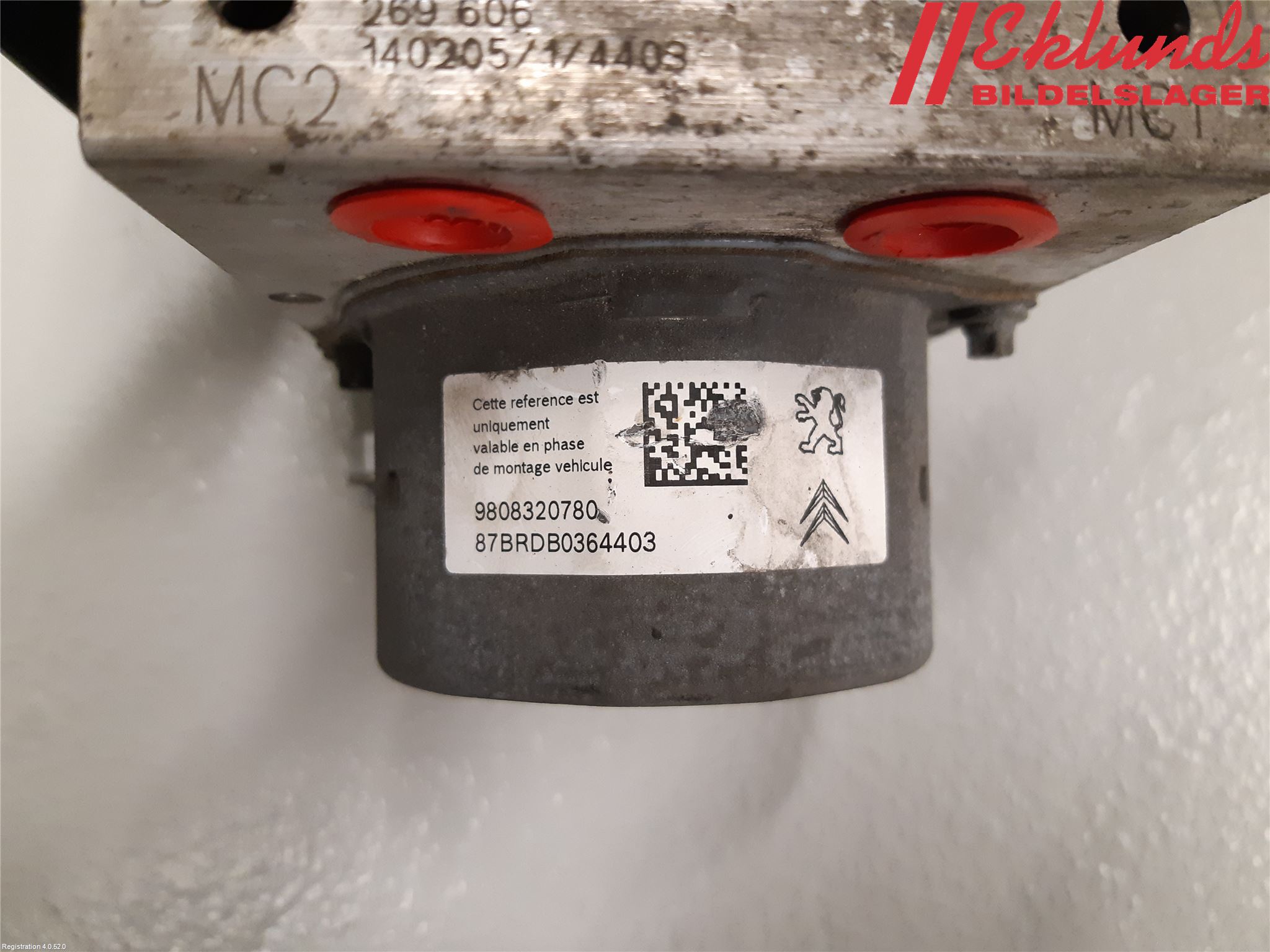 Citroen C4 GRAND PICASSO 14-18 Abs Hydraulaggregat