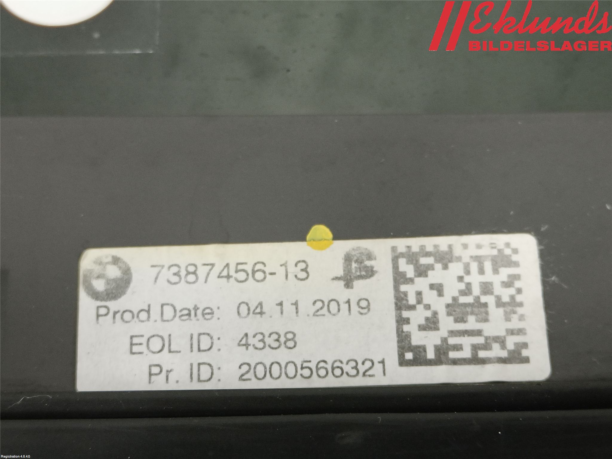 BMW 5 G30/G31/F90 17-23 Dörruta Bak Höger