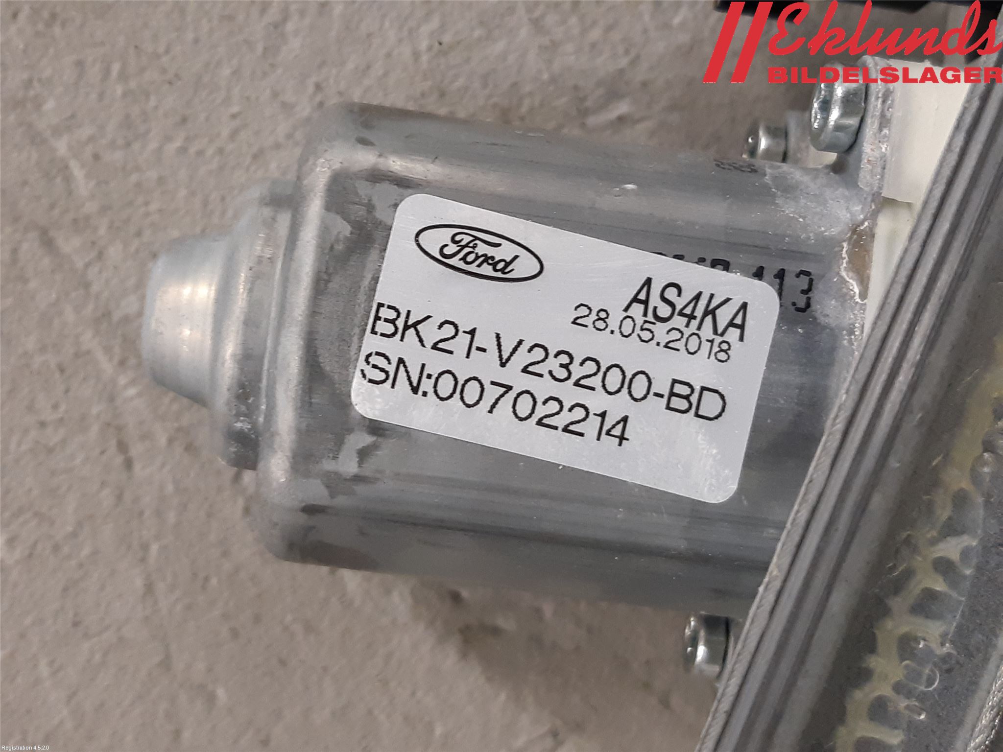 Ford TRANSIT SKÅP/BUSS 14-22 Fönsterhiss El Kompl