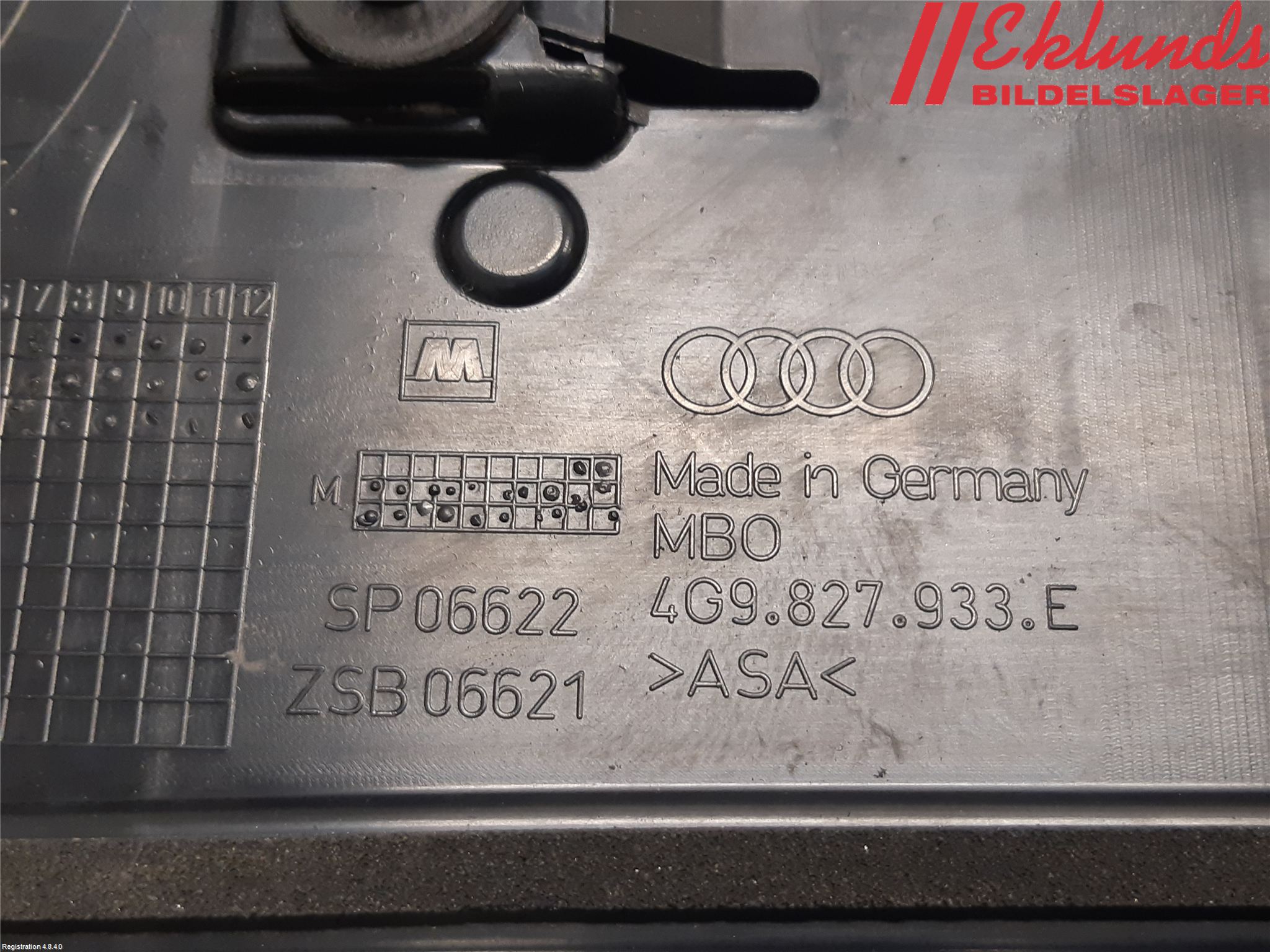 Audi A6/S6 4G 11-18 Spoiler Baklucka