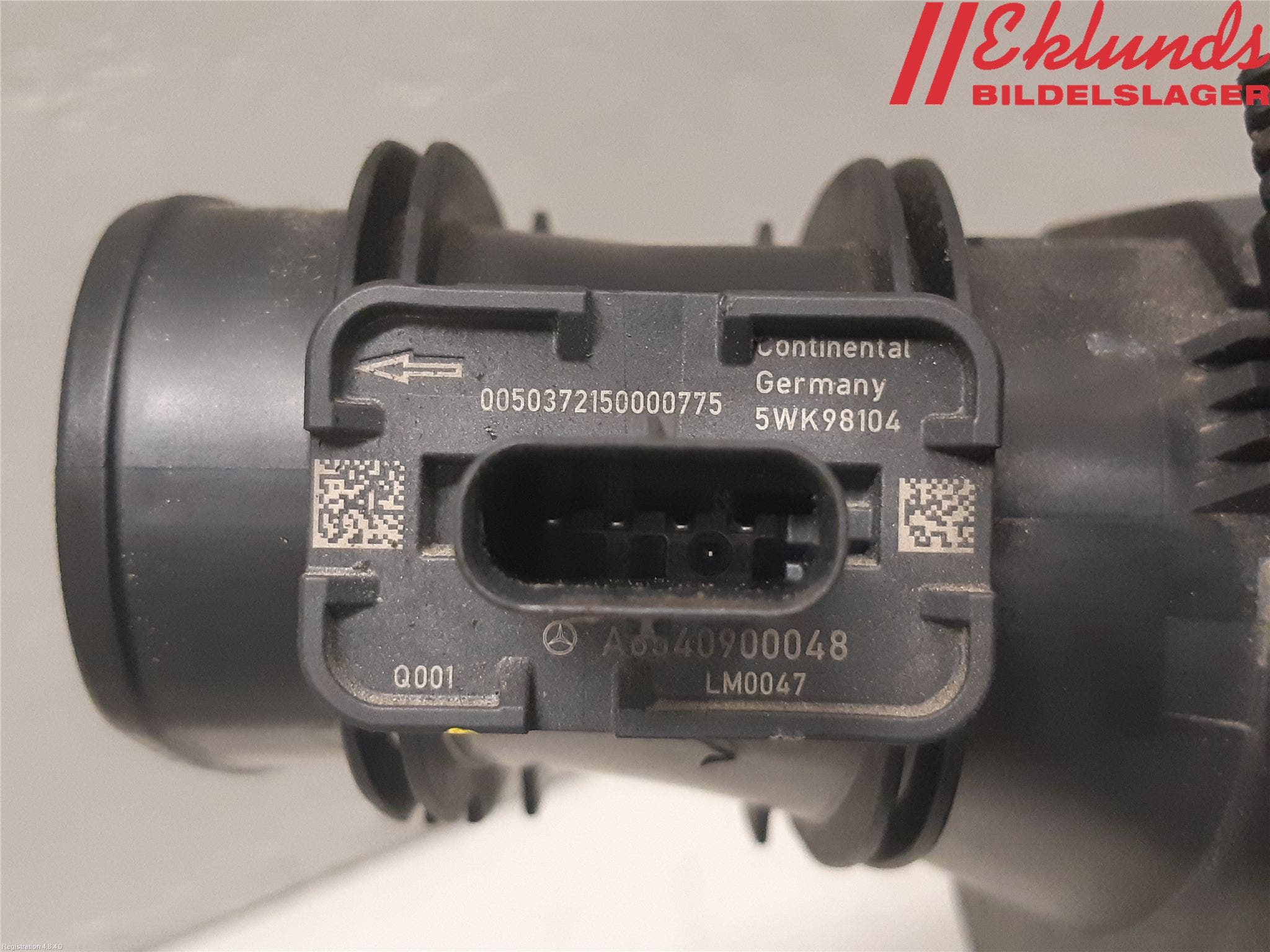 Mercedes-Benz MB E-KLASS (W213) 16-23 Injluftmassamätare