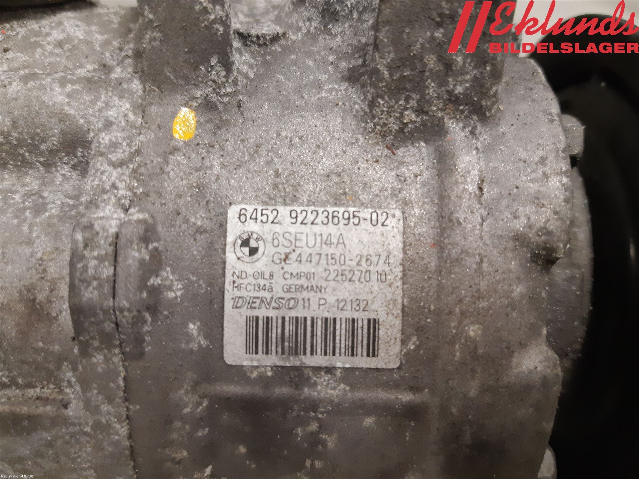 BMW 3 F30/F31/F80 12-19 Ac Kompressor