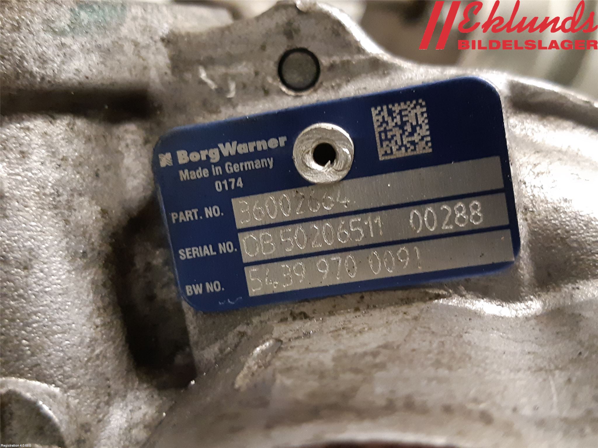 Volvo XC60 09-13 Turboaggregat