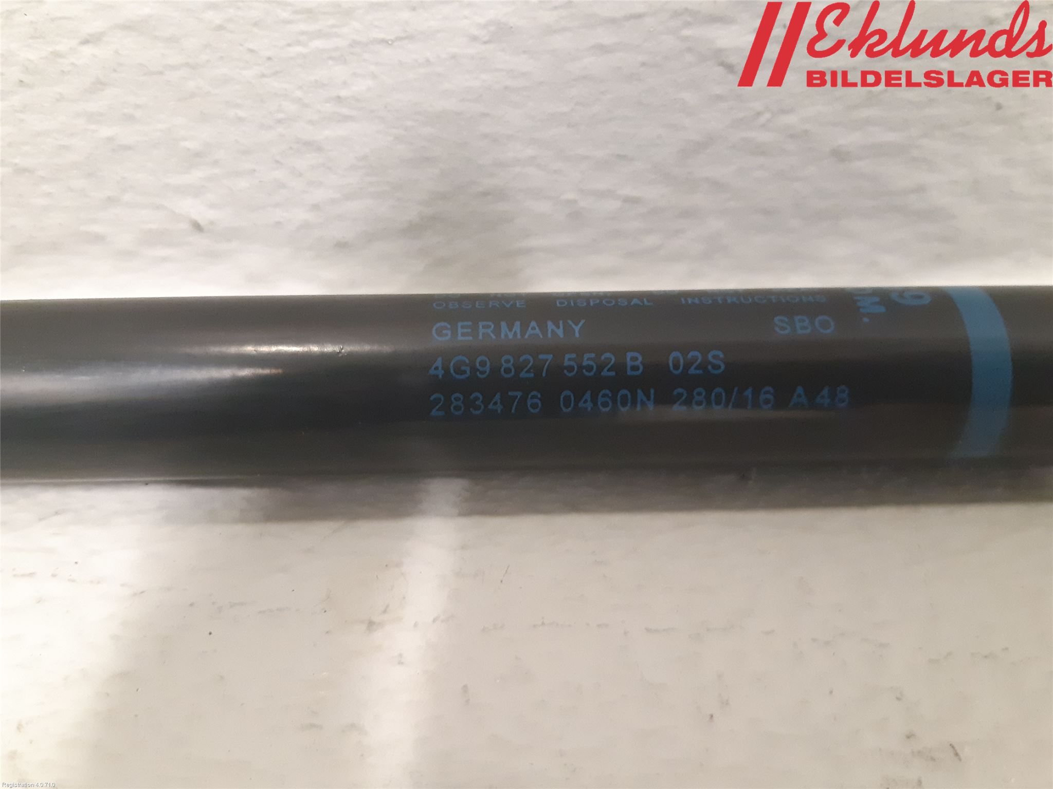 Audi A6 ALLROAD 12-18 Gasfjäder Baklucka