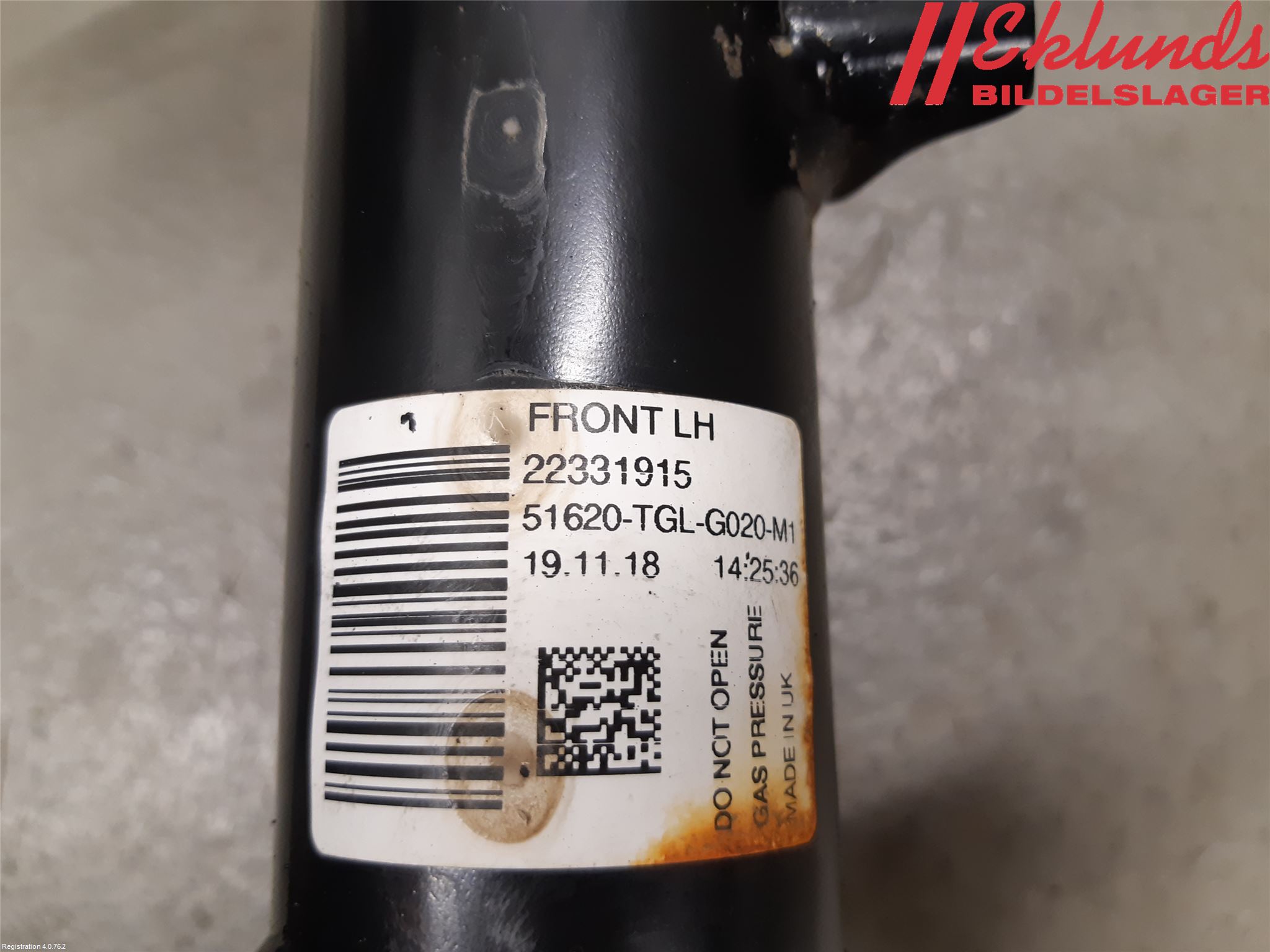 Honda CIVIC 17-22 Fjäderben Fram Vänster