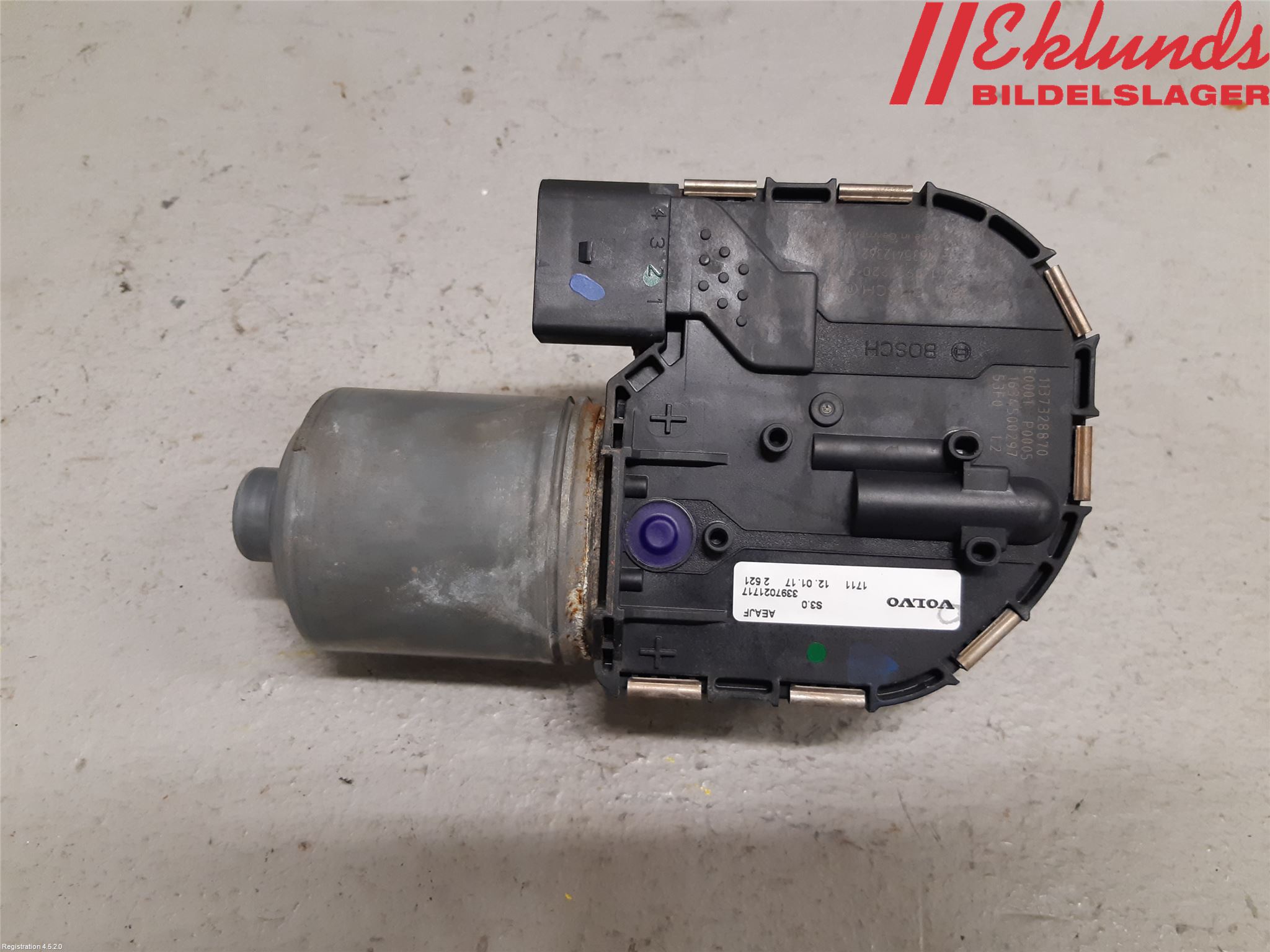 Volvo V90 17->> Torkarmotor Vindruta