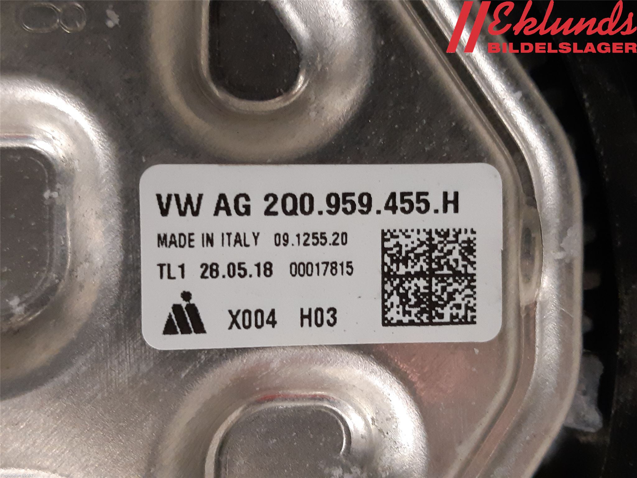 Volkswagen VW POLO VI 18->> Kylfläkt El