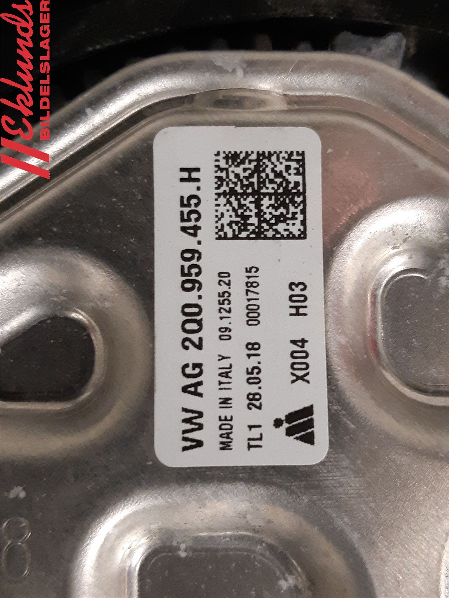 Volkswagen VW POLO VI 18->> Kylfläkt El