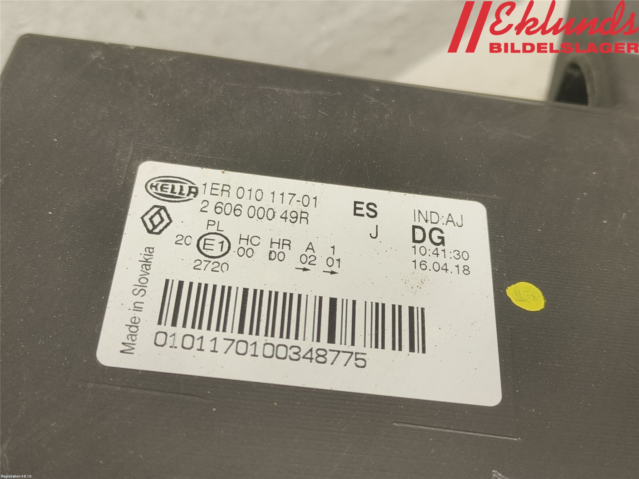 Opel MOVANO B 10-22 Strålkastare Vänster