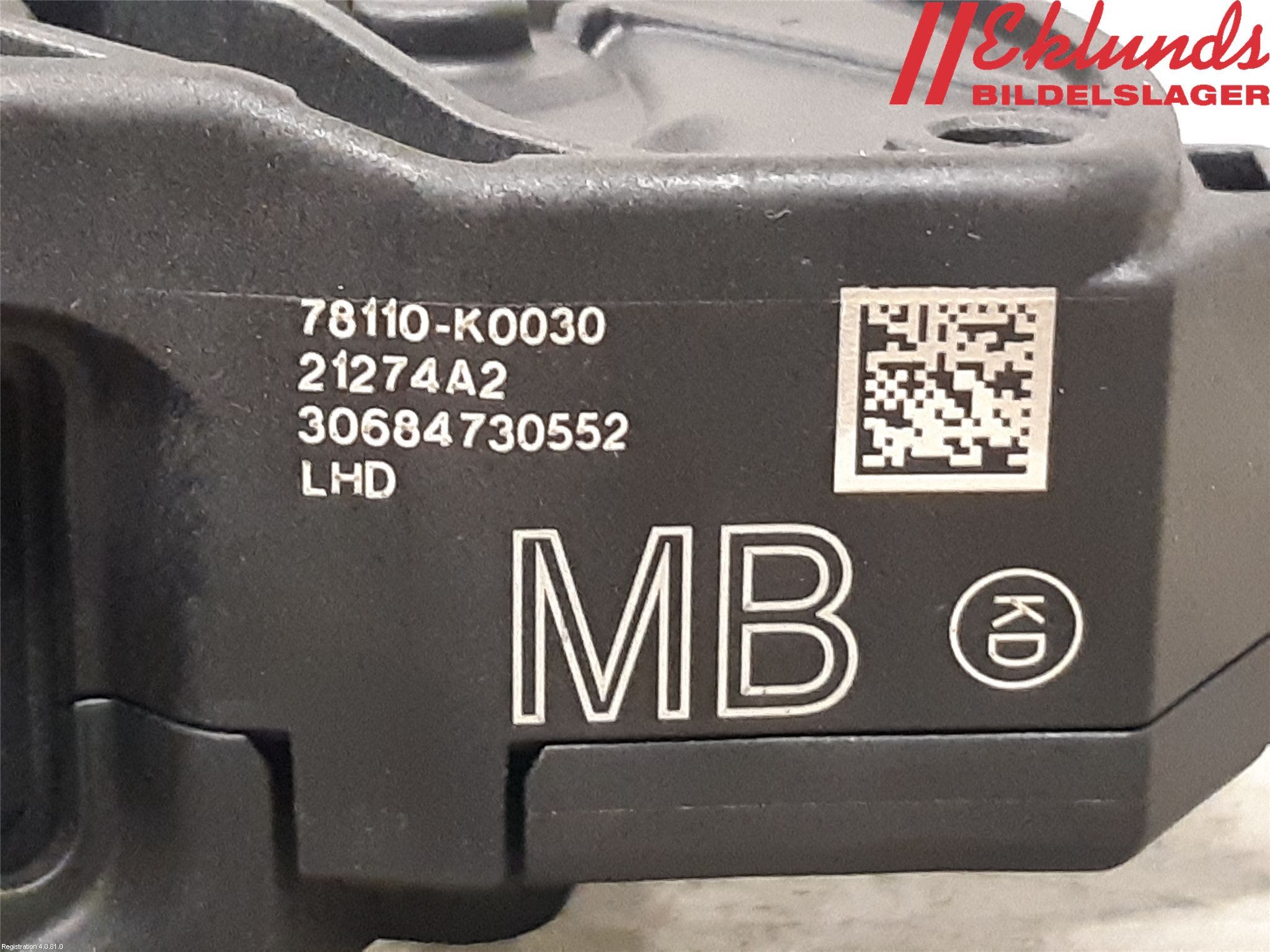 Toyota YARIS XP21 20- Gaspedal