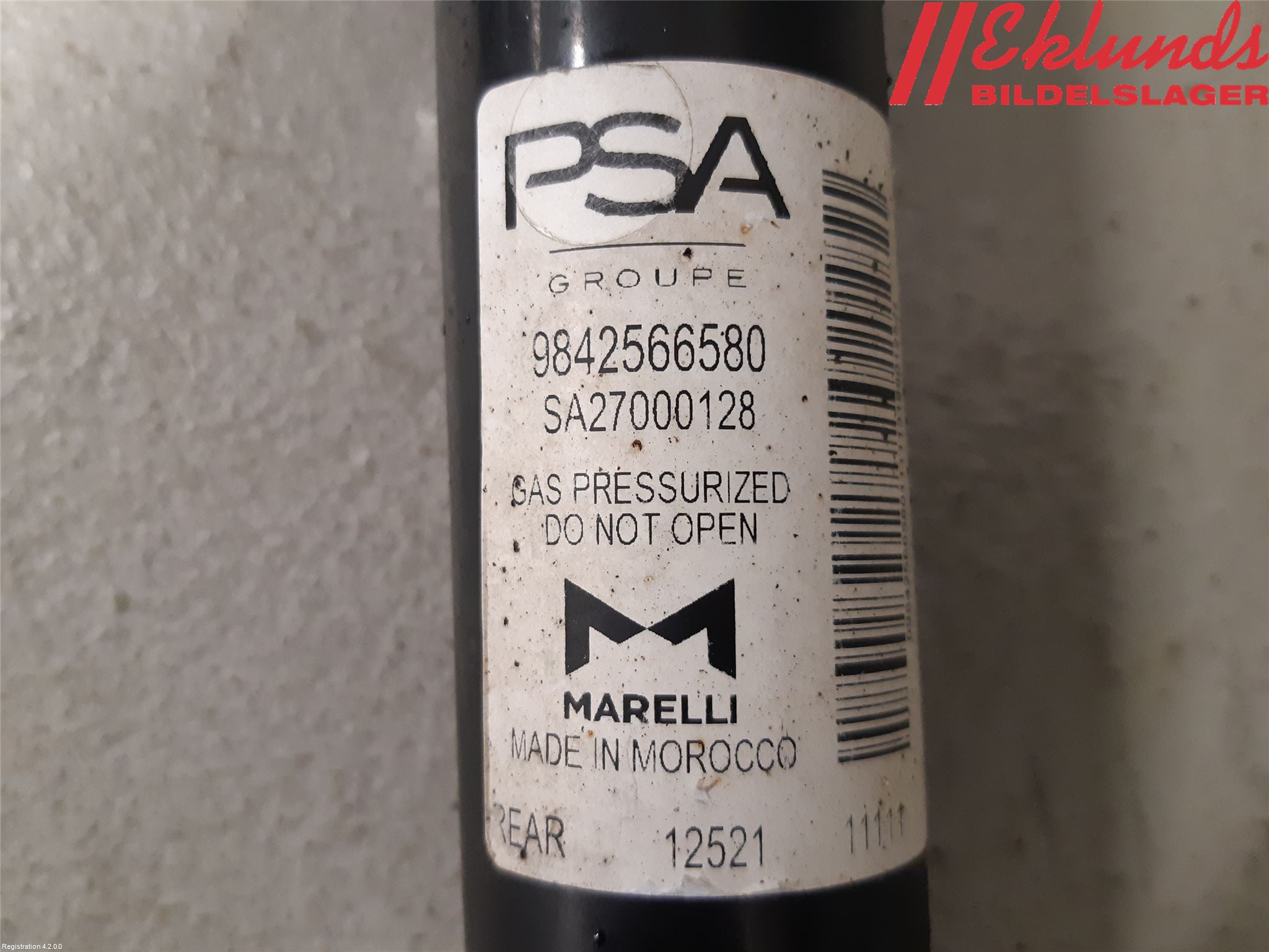 Peugeot 2008/E-2008 20- Stötdämpare Bak