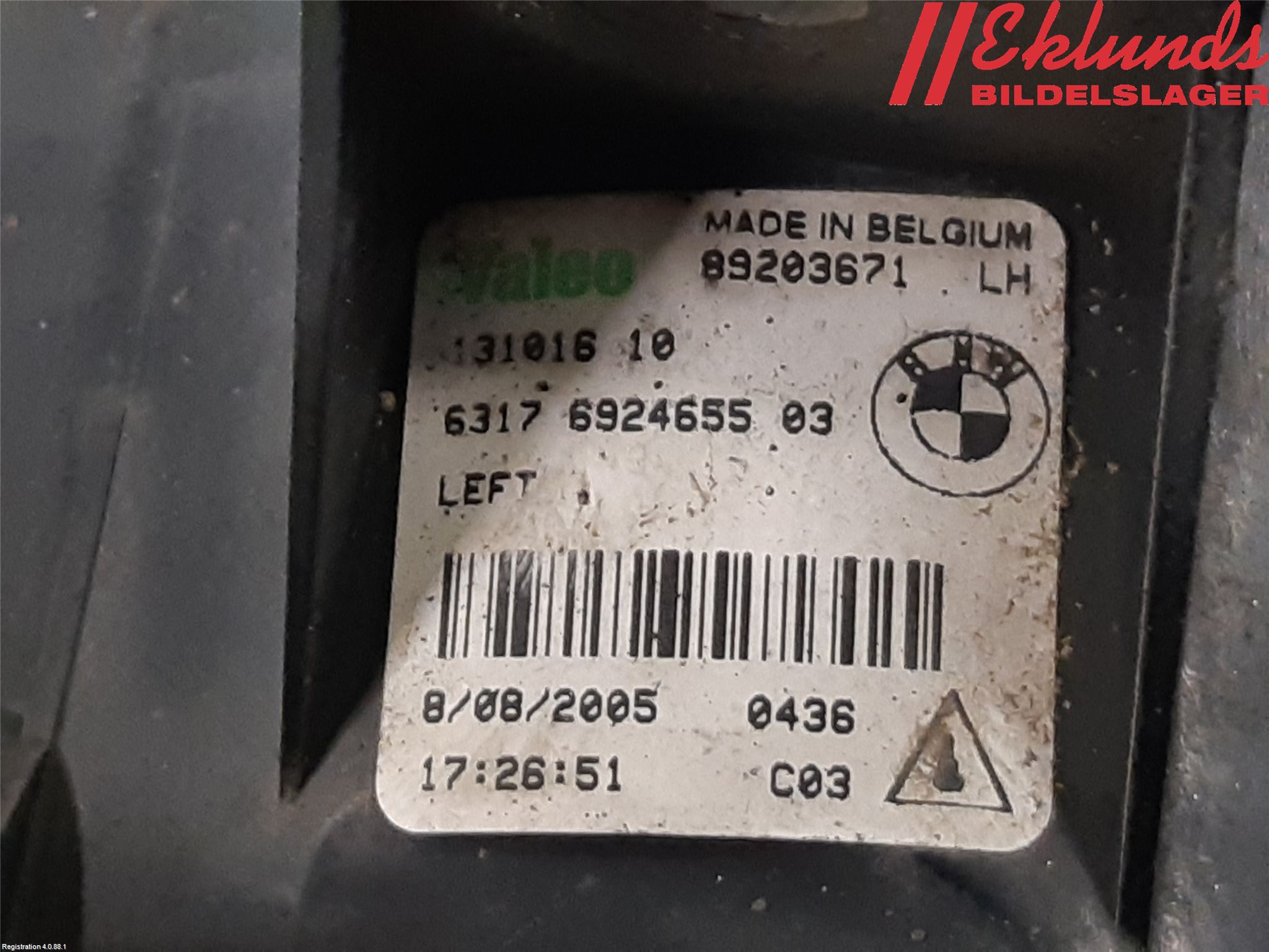 BMW 1 E87/81 5D/3D 03-11 Dimljus-Varselljus Fram