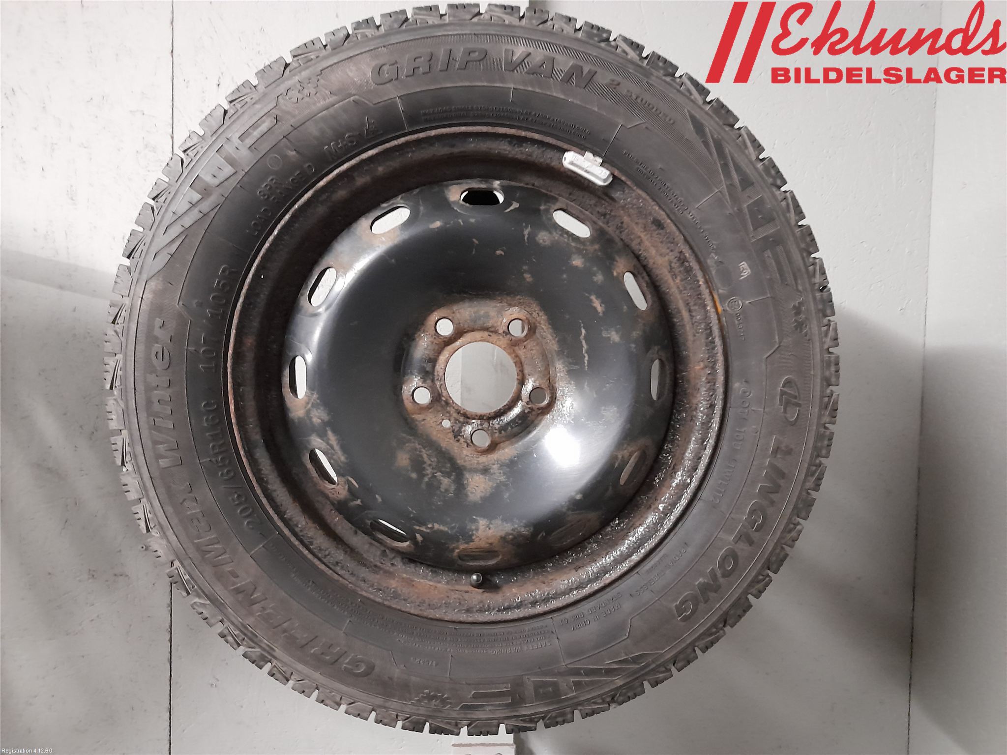 Fiat TALENTO 16- Vinterdäck Plåtfälg 4St