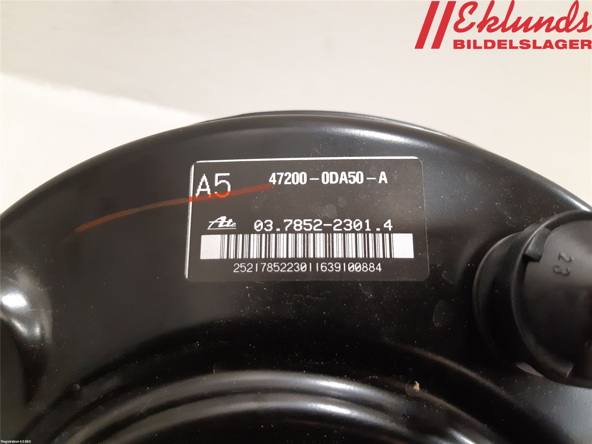 Toyota YARIS XP130 15-20 Bromsservo