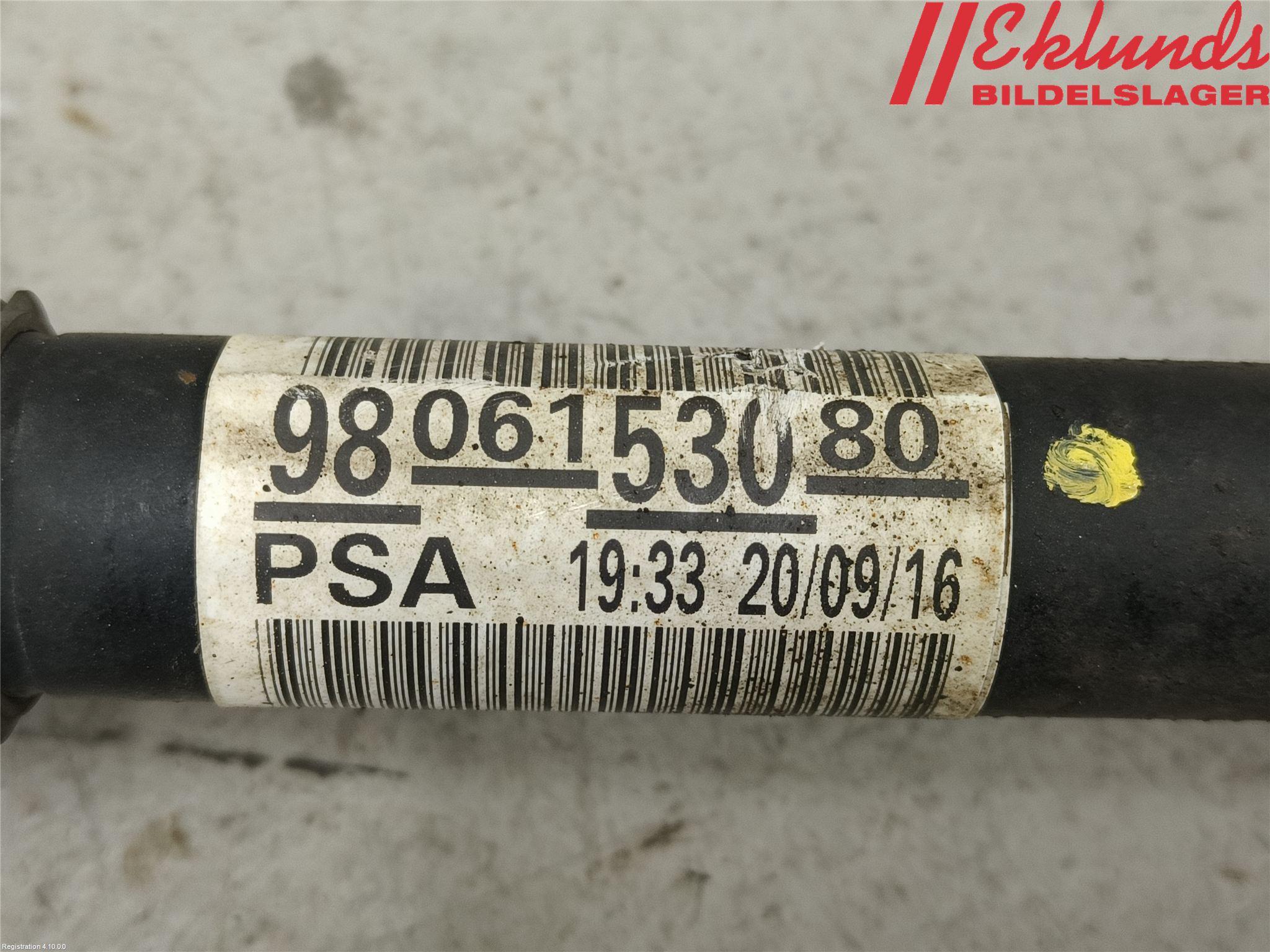 Peugeot EXPERT/E-EXPERT 17- Drivaxel Fram Vänster