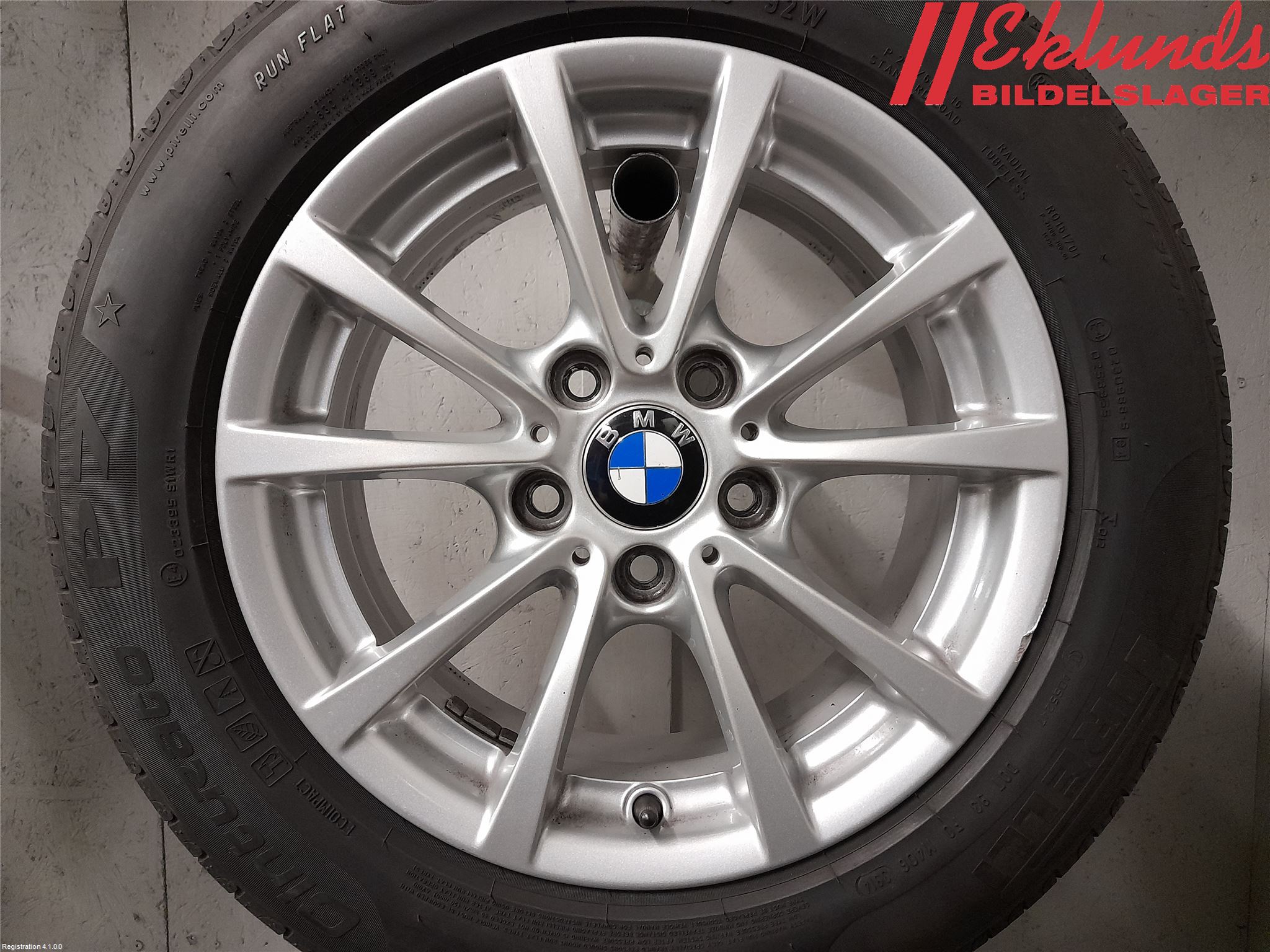 BMW 3 F30/F31/F80 12-19 Sommardäck Alumfälg 4St