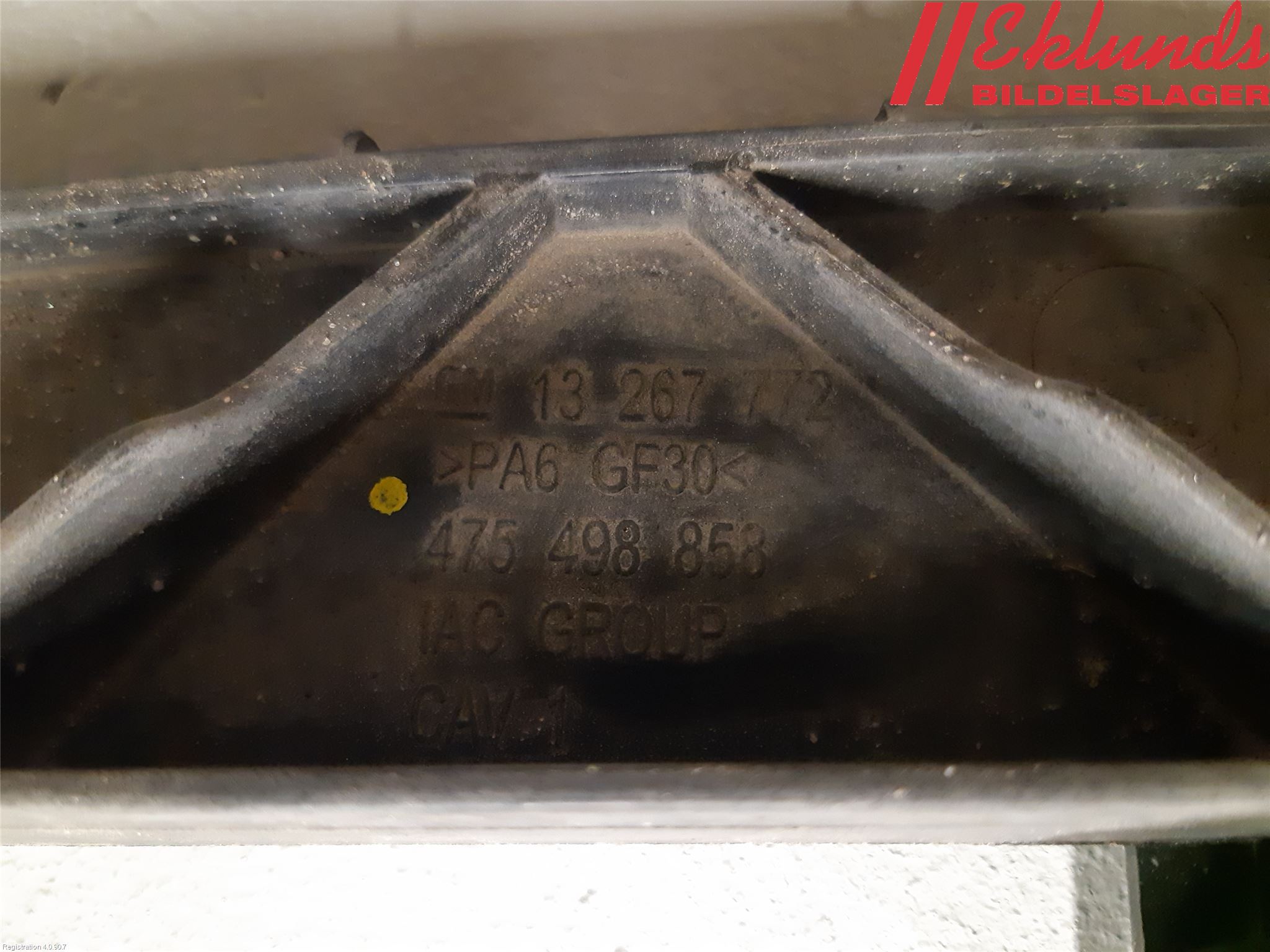 Opel MERIVA B 10-17 Stötfångar Deformelement Fram