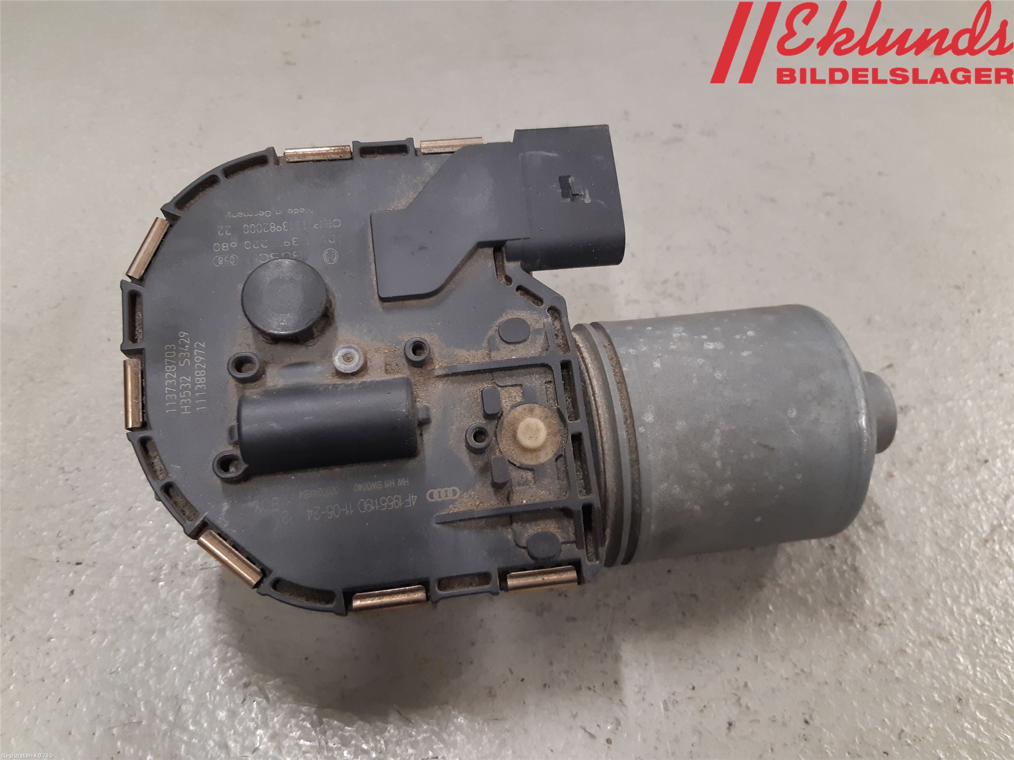 Audi A6/S6     05-11 Torkarmotor Vindruta