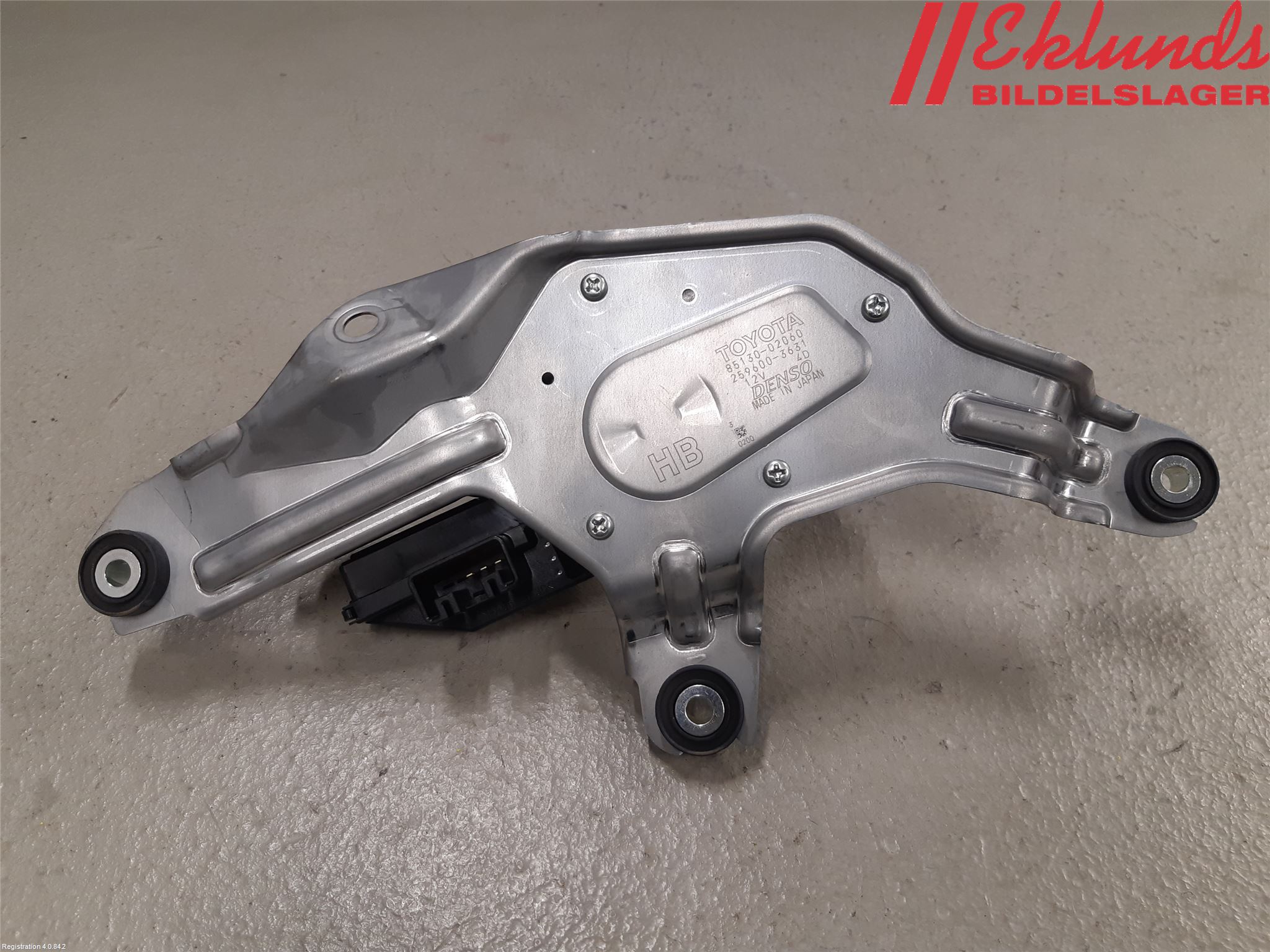 Toyota COROLLA 19- Torkarmotor Baklucka