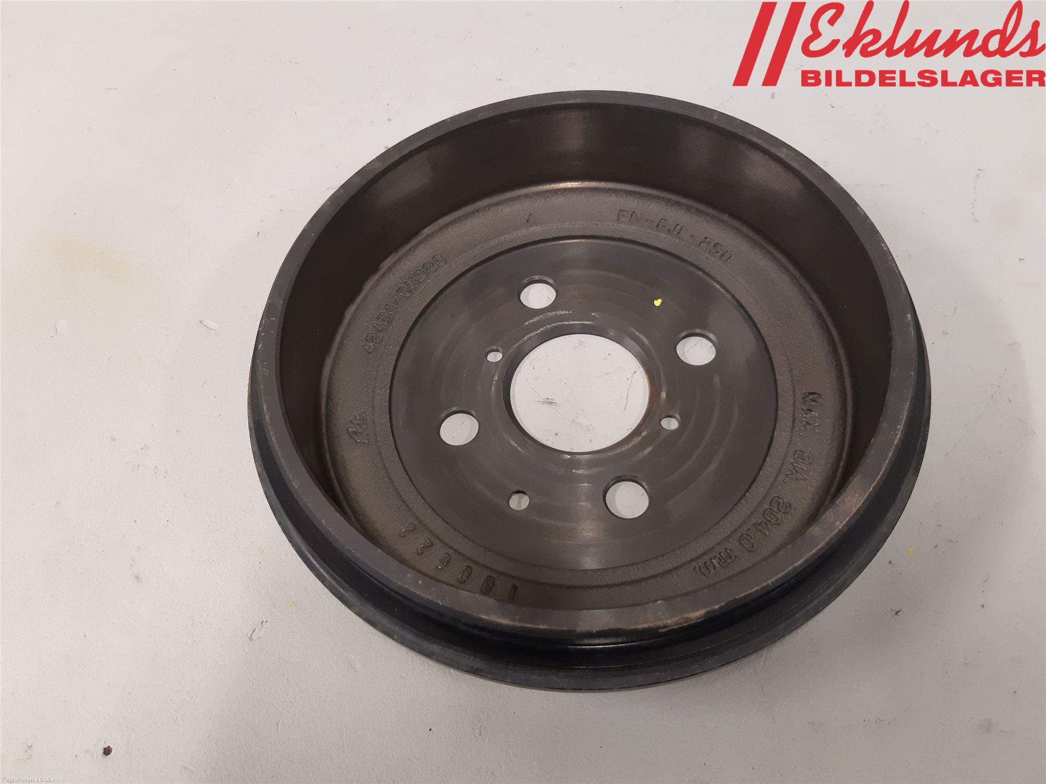 Toyota AYGO X AB70 22- Bromstrumma Bak