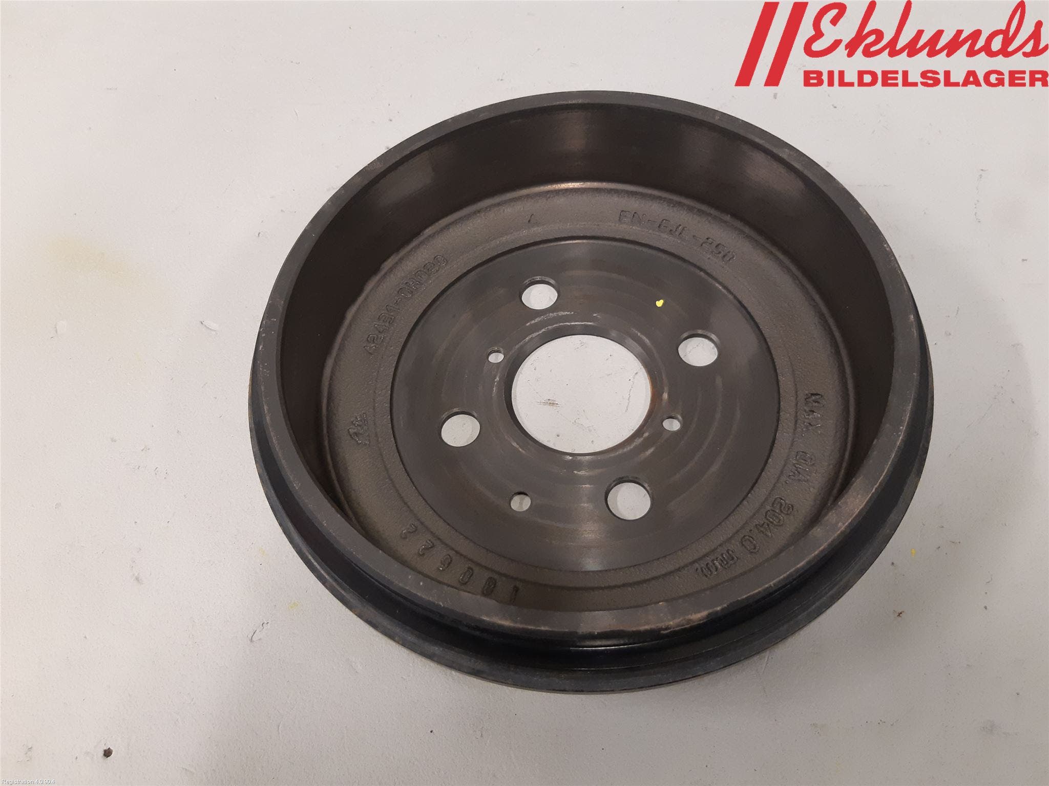 Toyota AYGO X AB70 22- Bromstrumma Bak