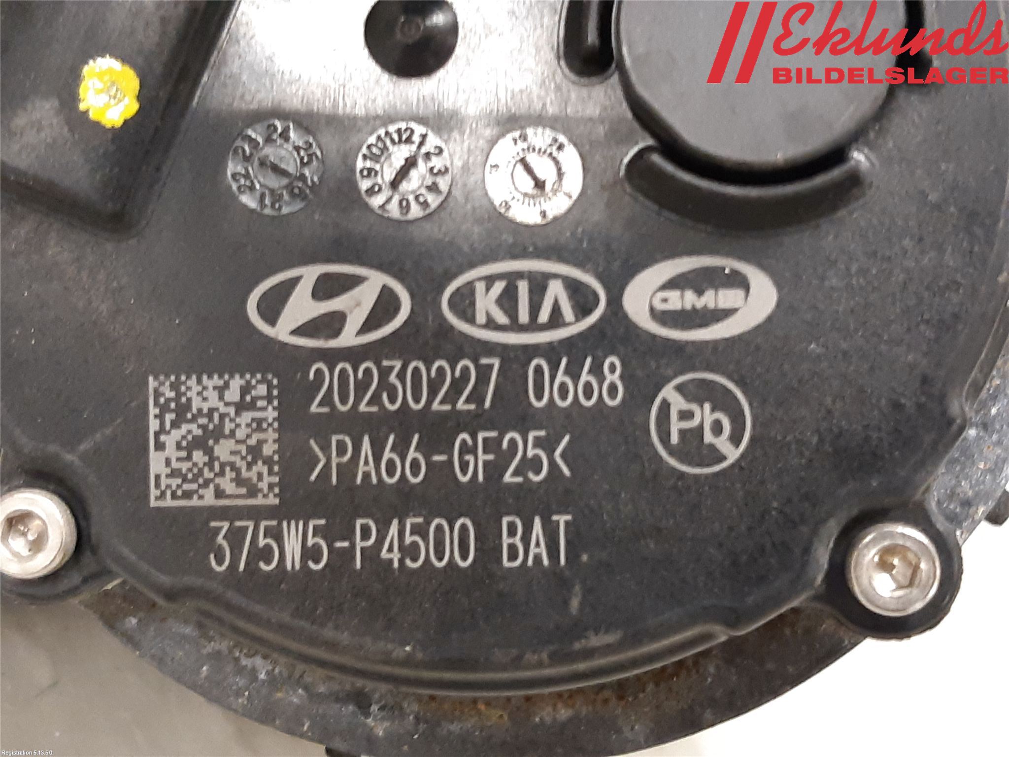 Hyundai TUCSON 05- Vattenpump