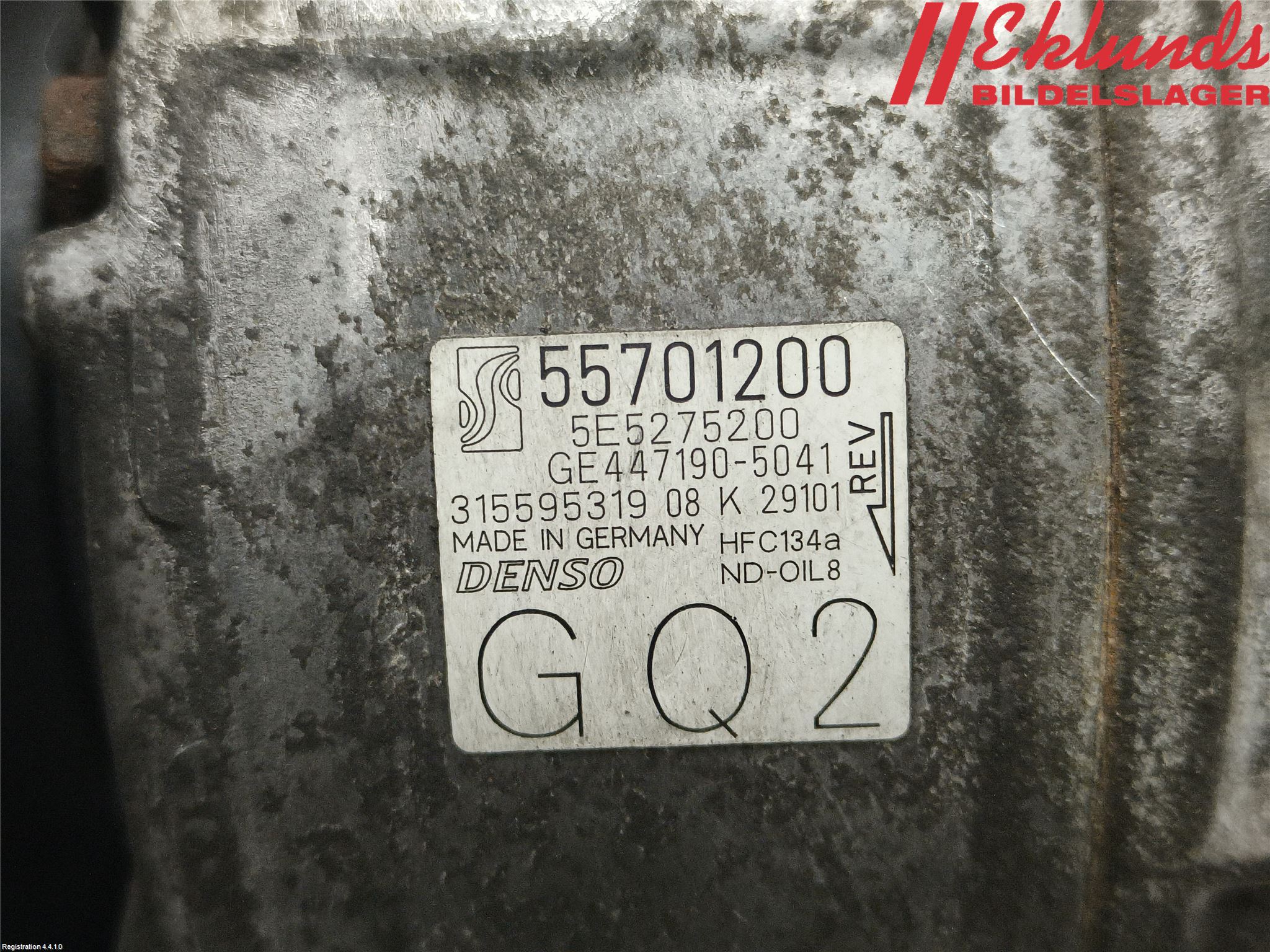 Opel CORSA D 07-14 Ac Kompressor