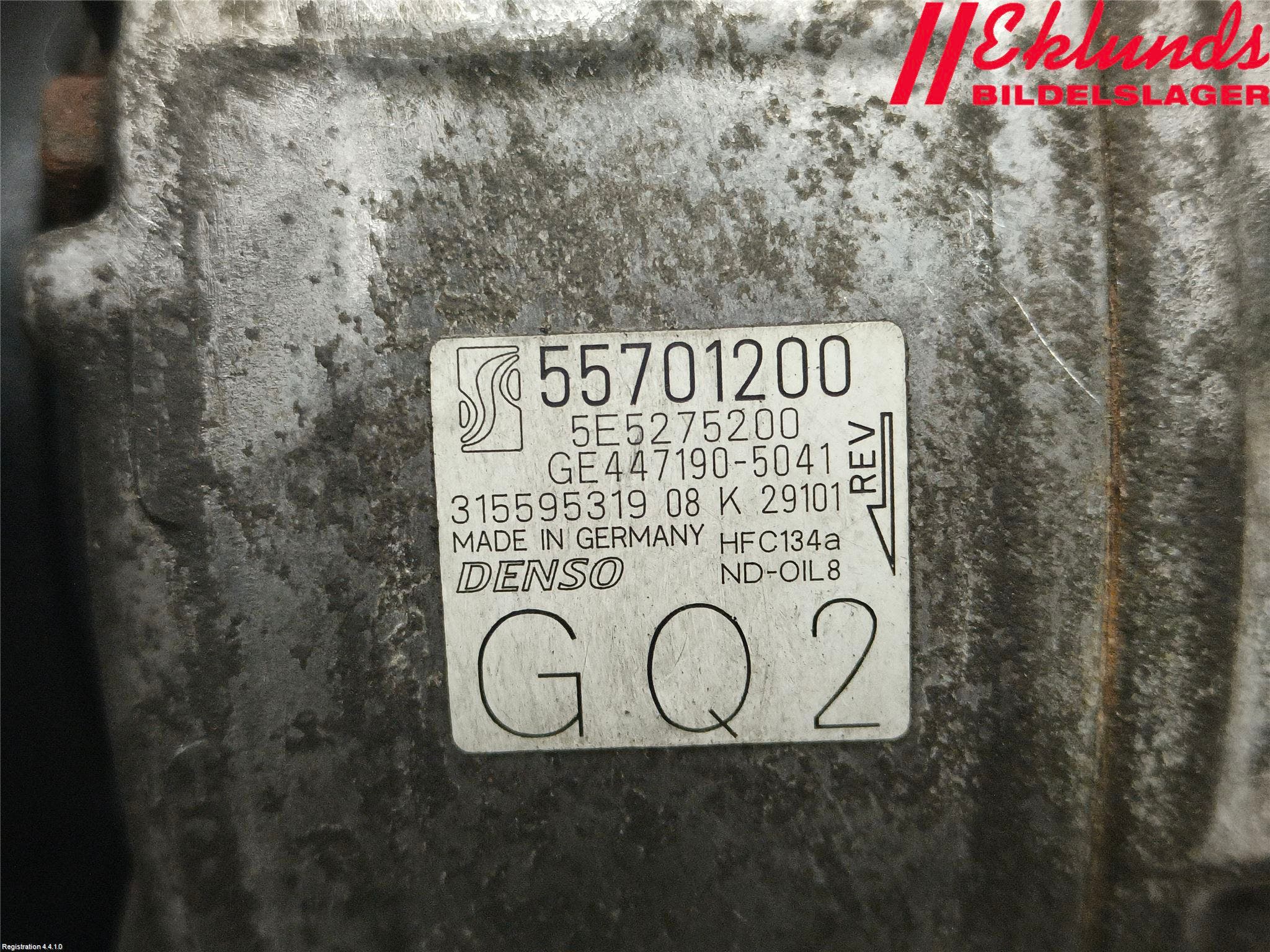 Opel CORSA D 07-14 Ac Kompressor