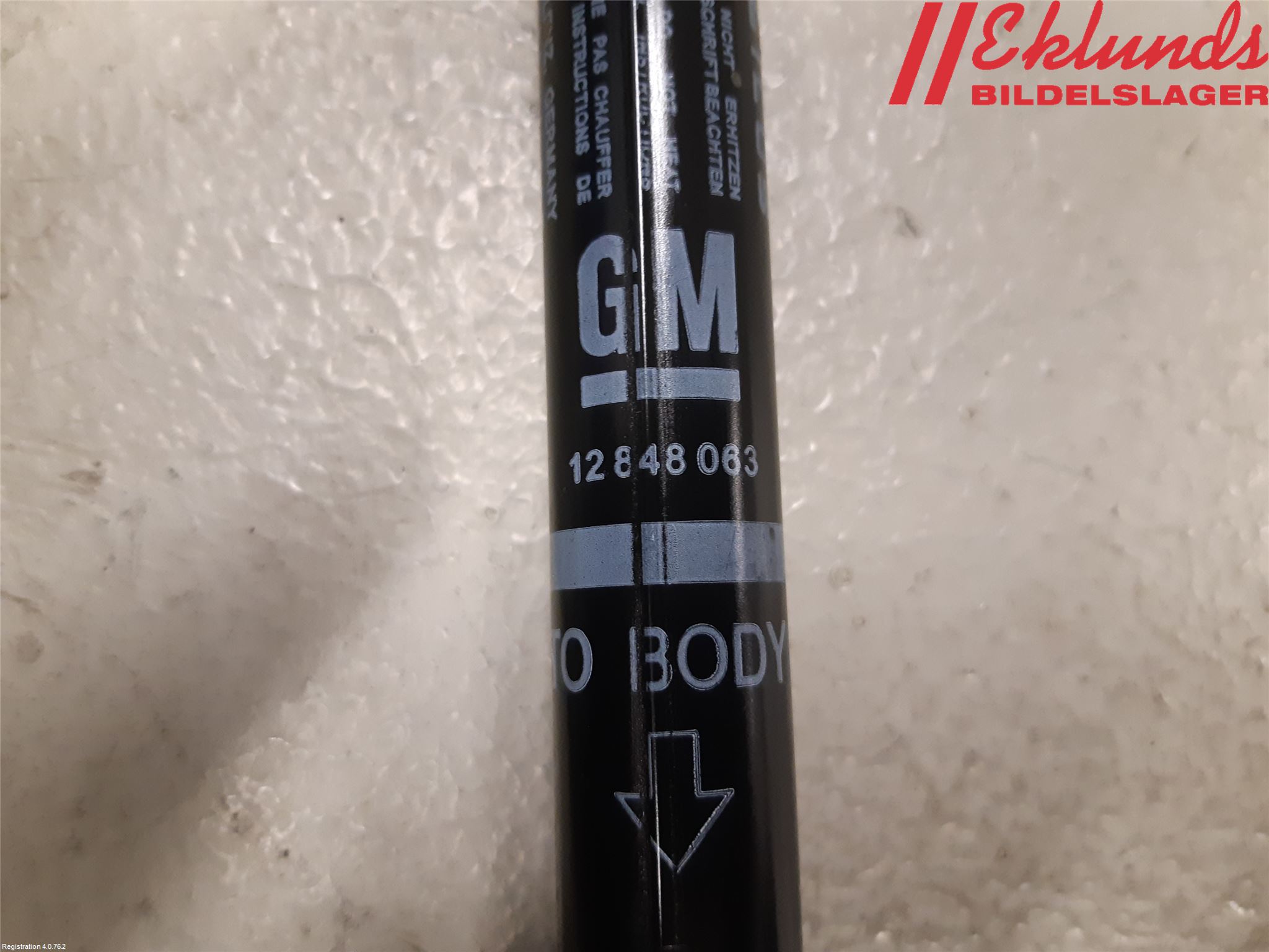 Saab 9-5 10-12 Gasfjäder Motorhuv