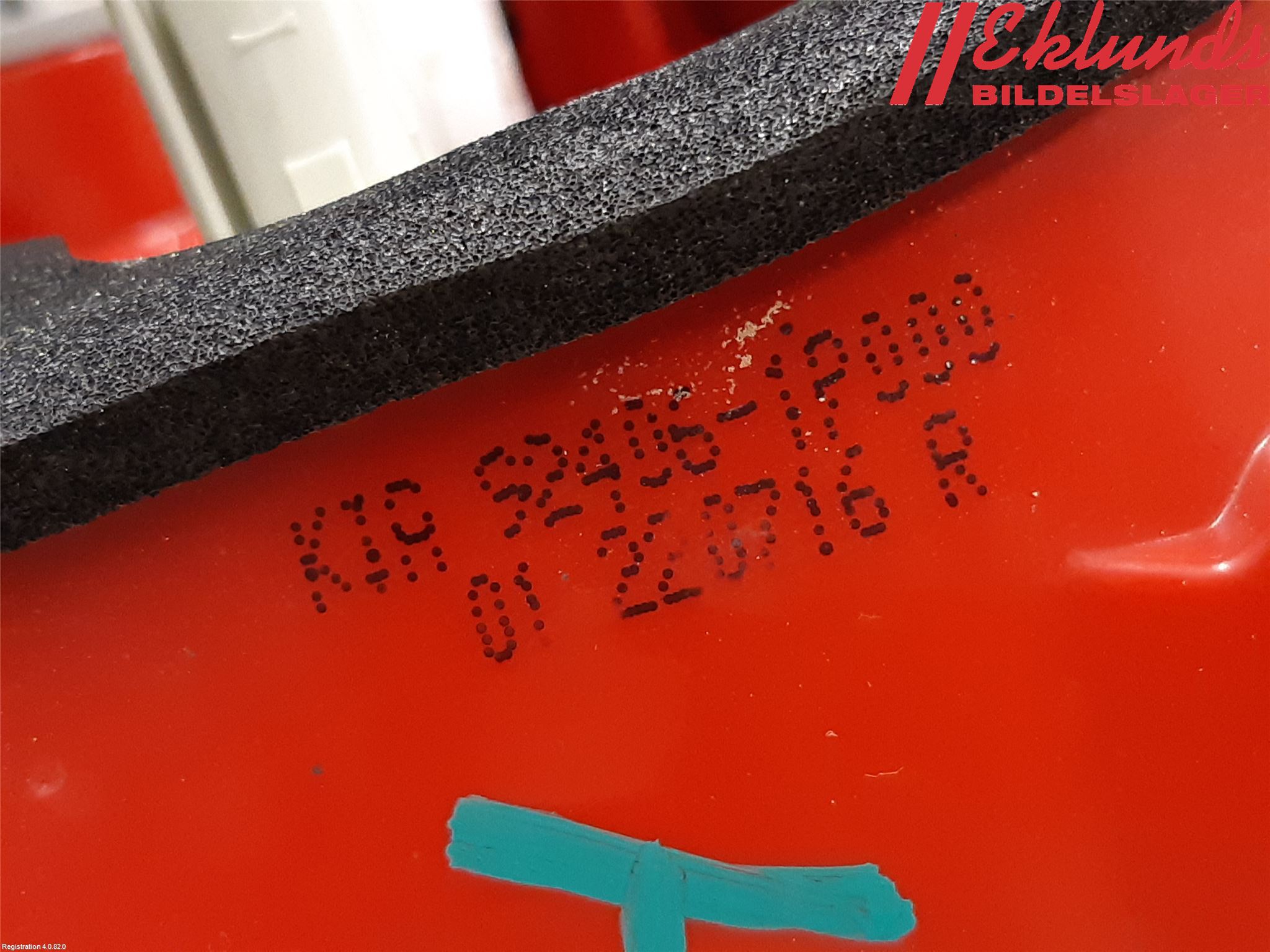 Kia VENGA 10-19 Bakljus Lucka Hö