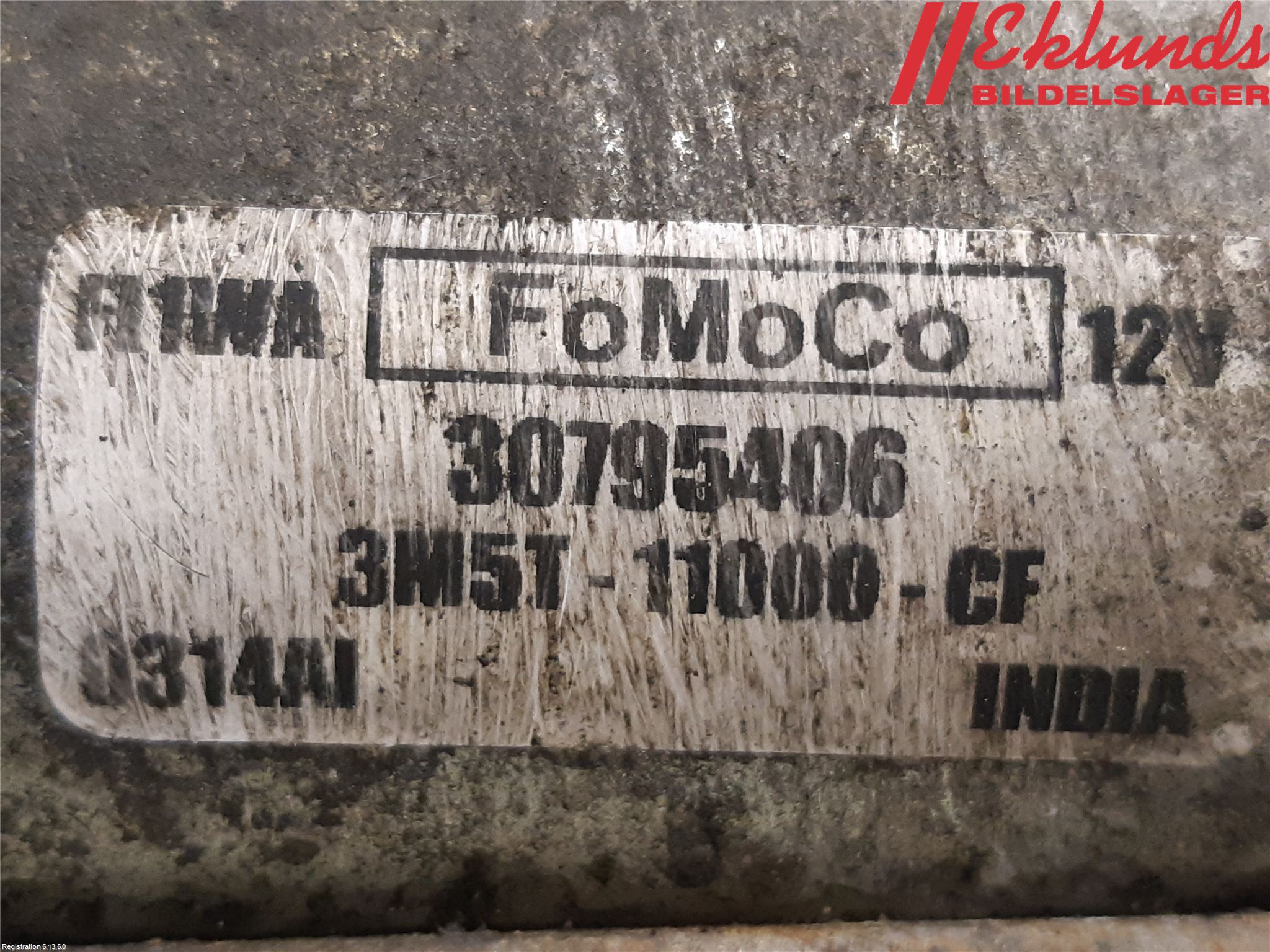 Volvo C30 10-13 Startmotor Diesel