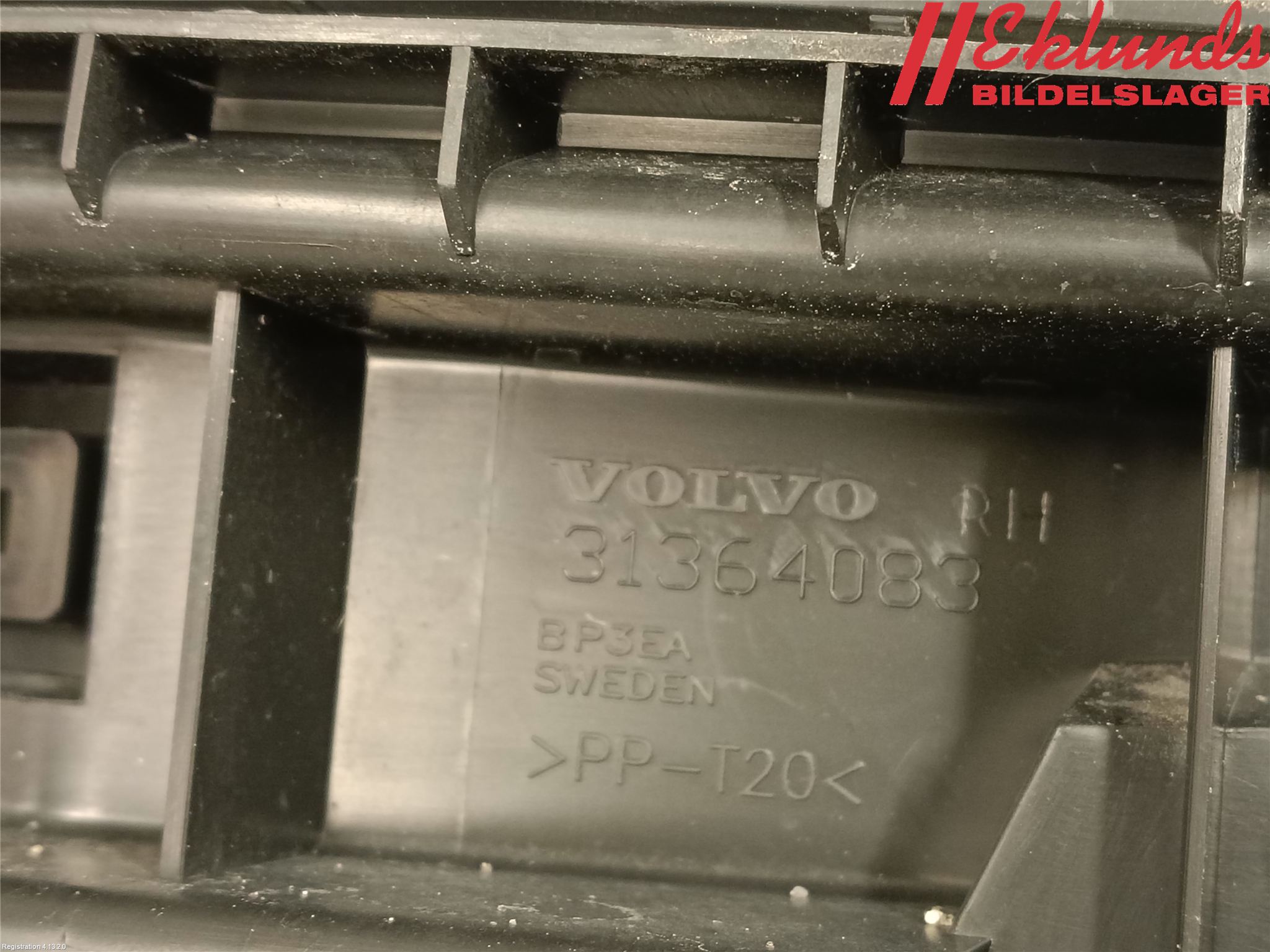 Volvo S80 07-13 Stötfångarfäste Bak Hö