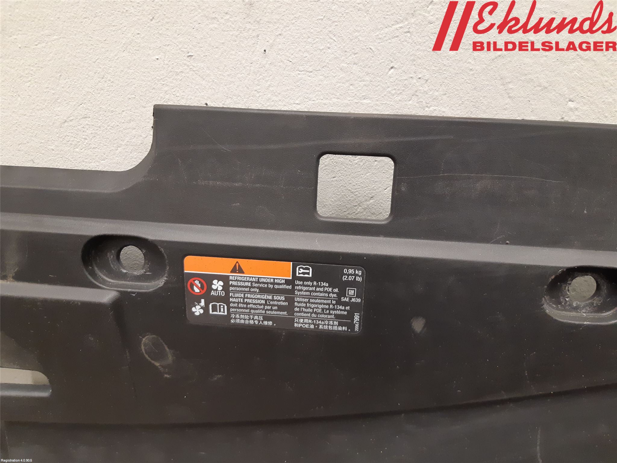 Opel AMPERA 12-16 Täckplast Front