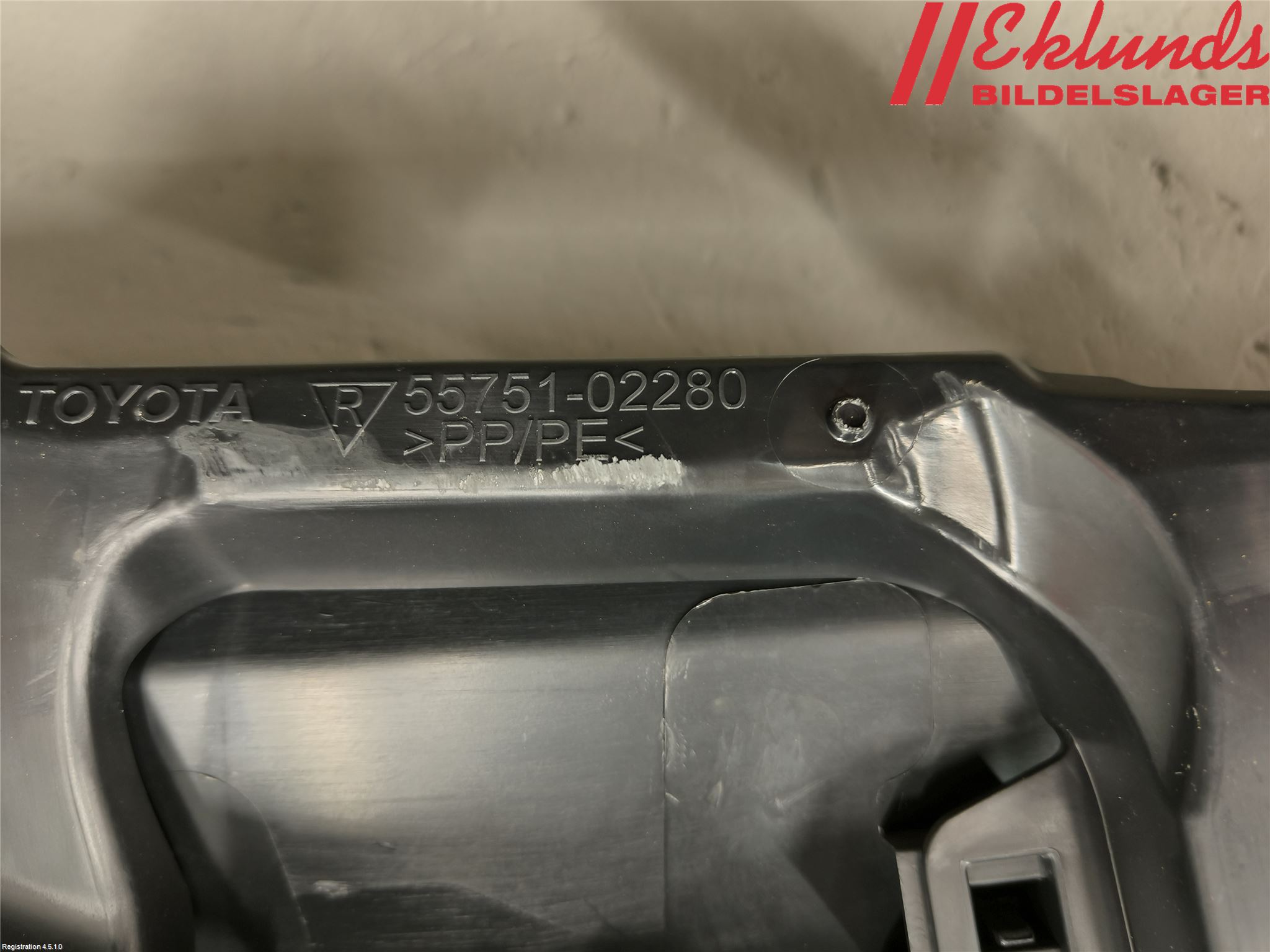 Toyota COROLLA 19- Torpedplåt-Torpedplast