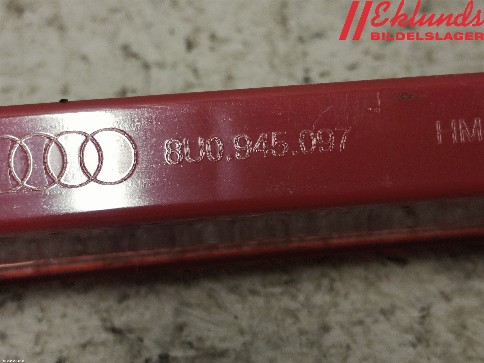 Audi Q3 8U 12-18 Bromsljus Bakruta