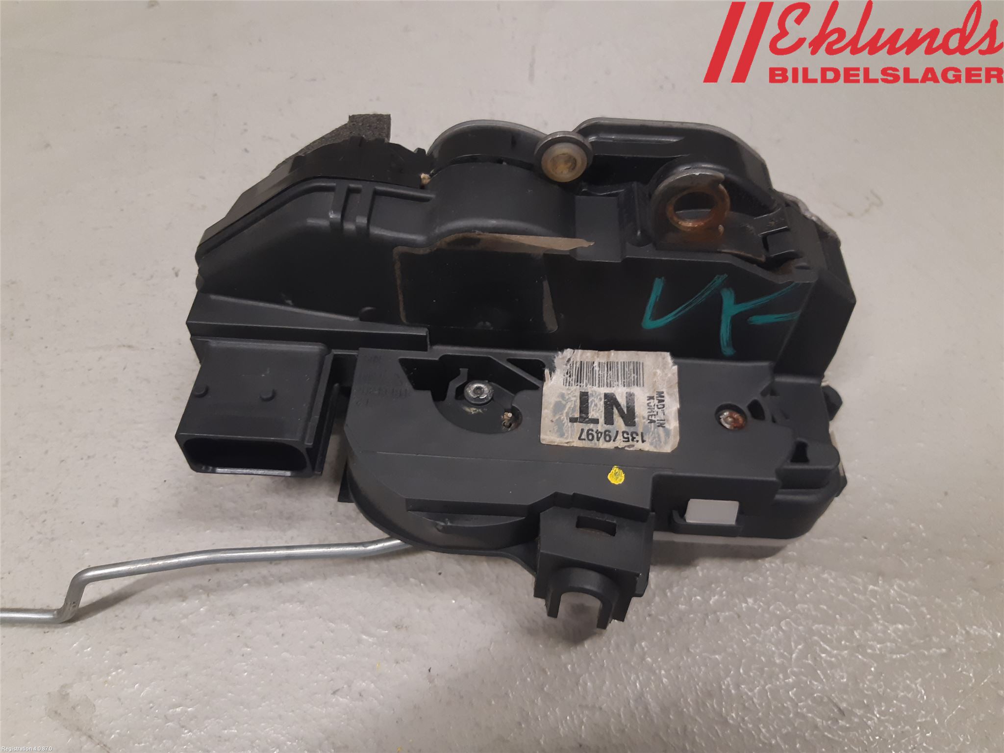 Opel INSIGNIA 09-16 Låskista-Dörrlås