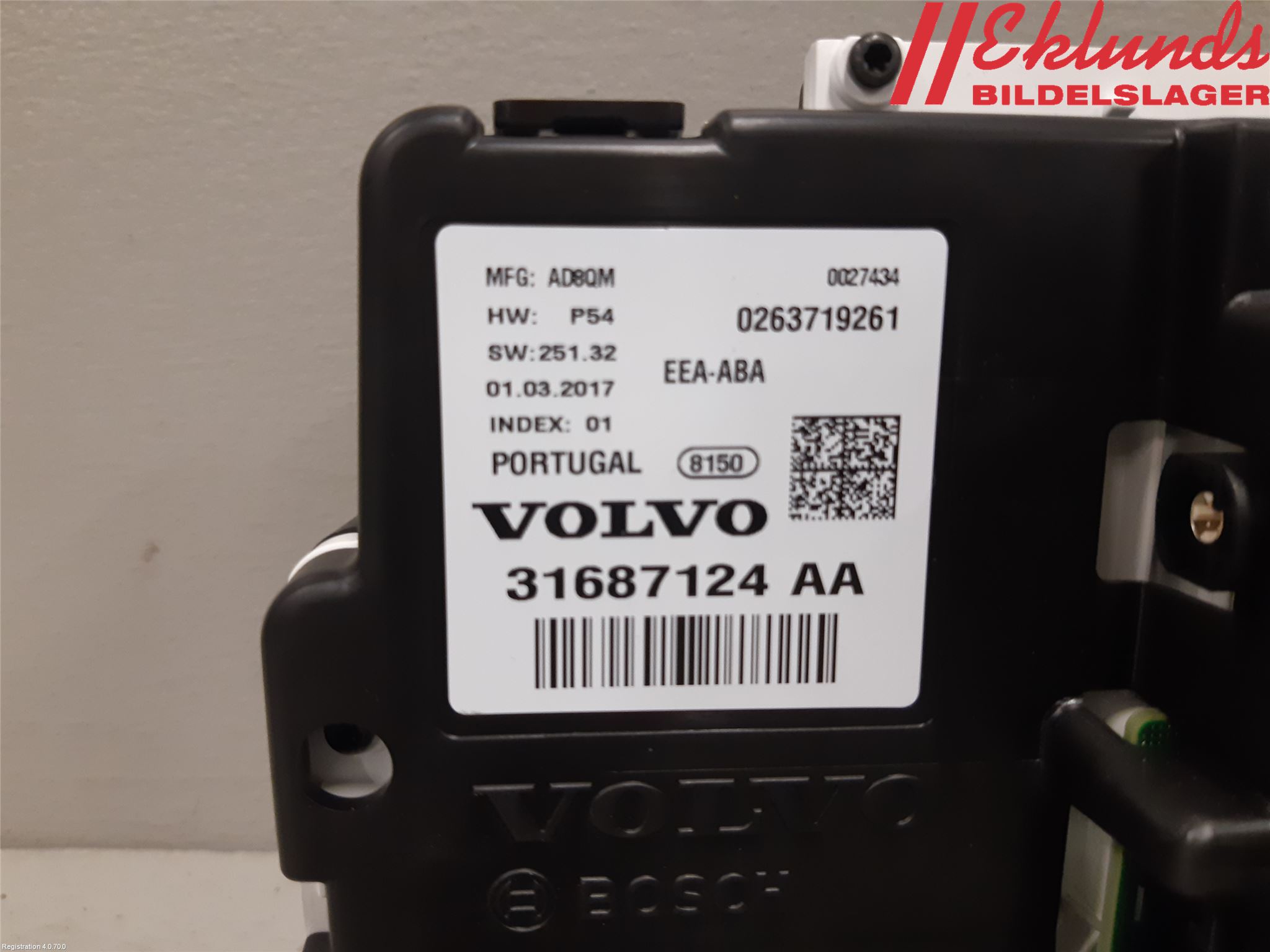 Volvo V90 17->> Instrument Komb