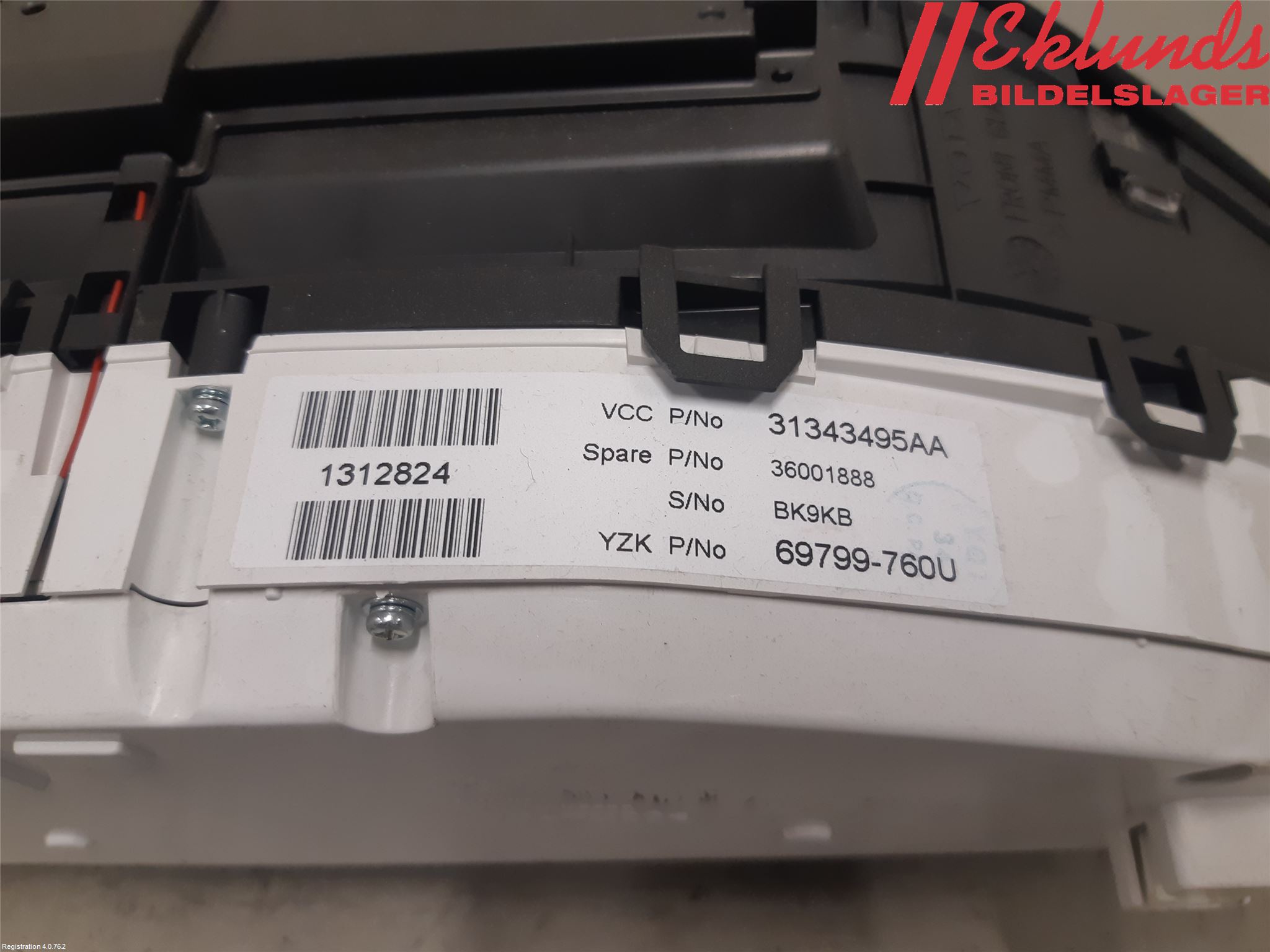 Volvo V70 08-13 Instrument Komb