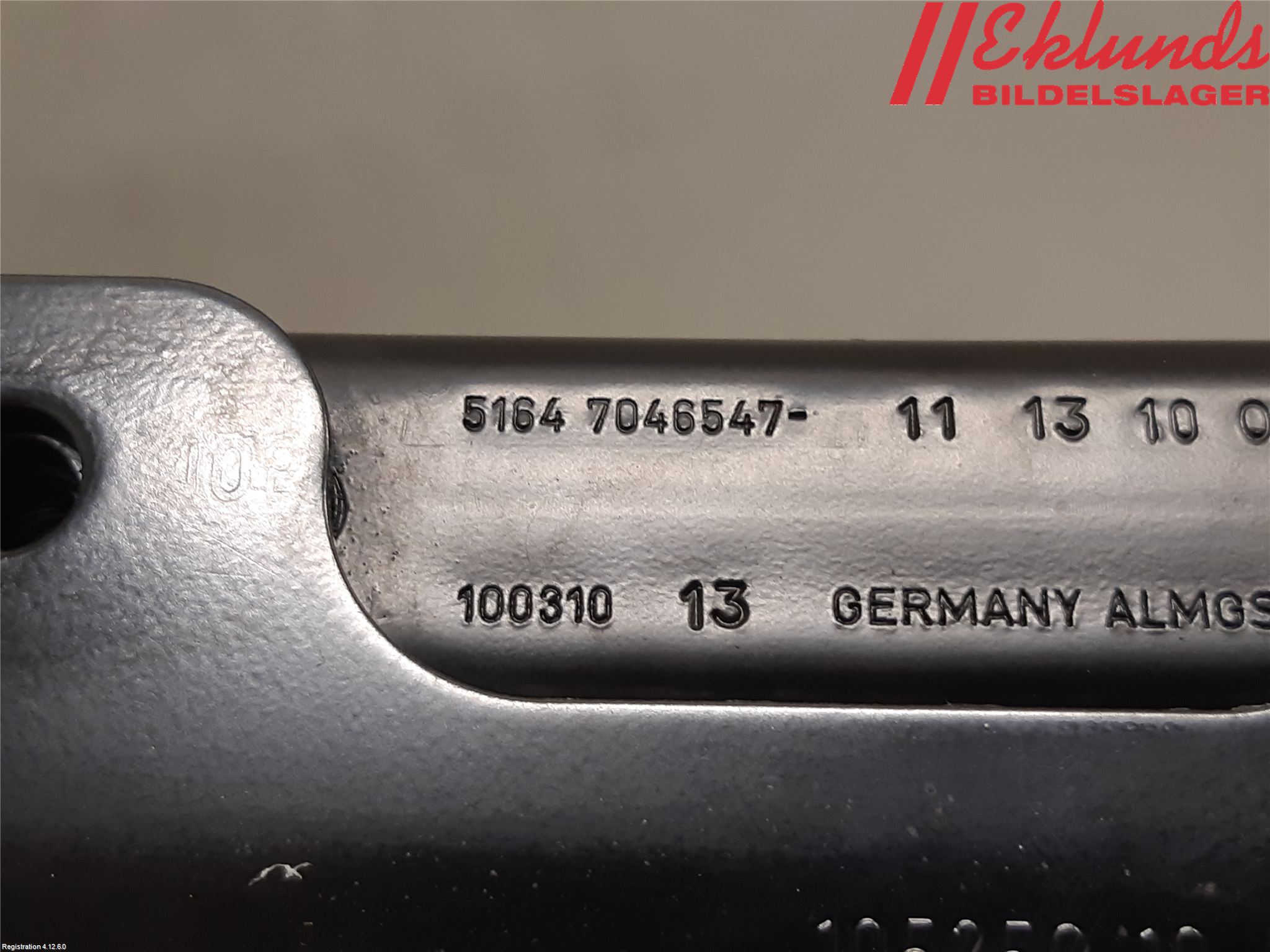 BMW 6 E63/64    02-10 Frontplåt