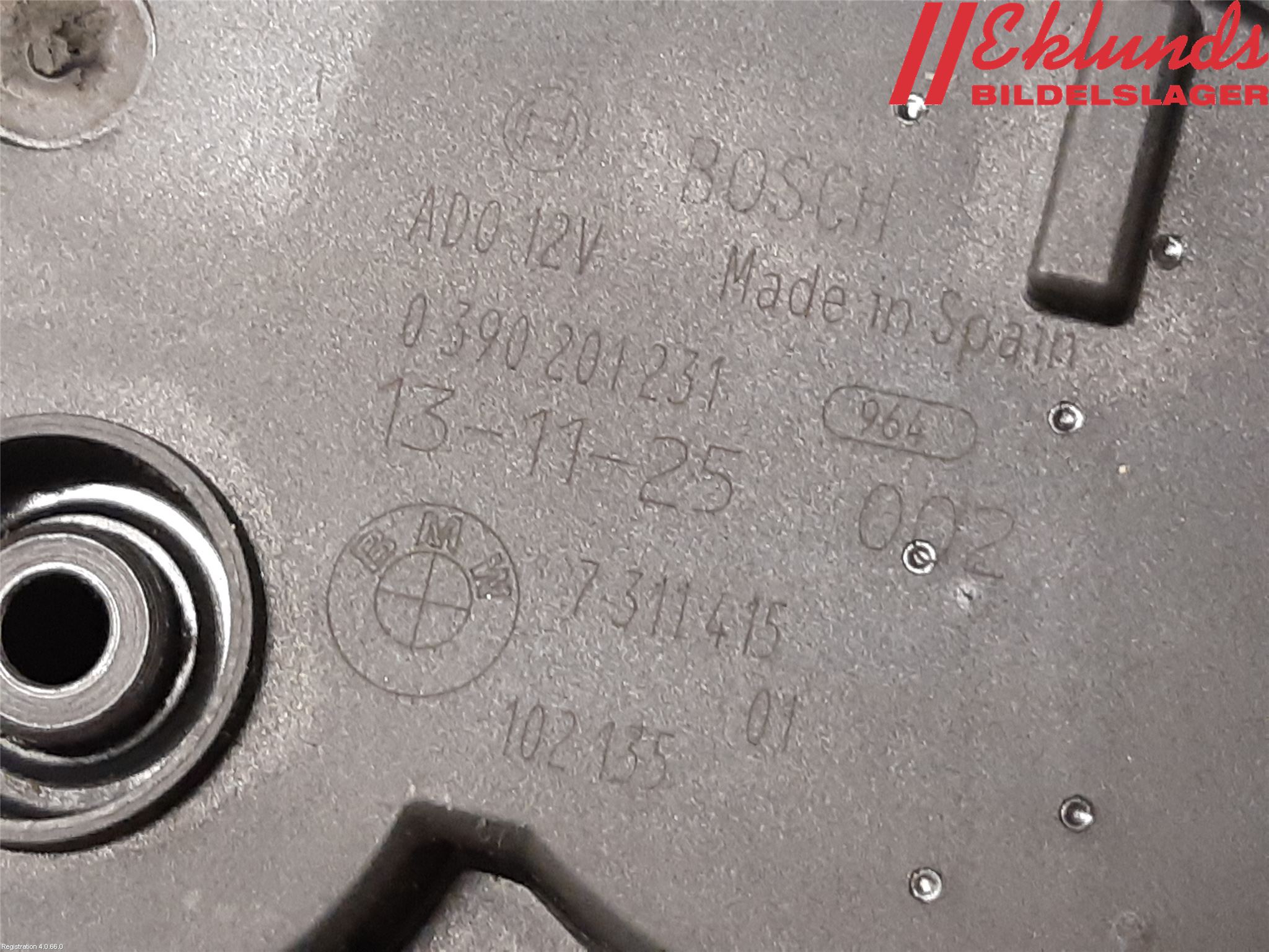 BMW 5 F10/F11/F18 09-17 Torkarmotor Baklucka