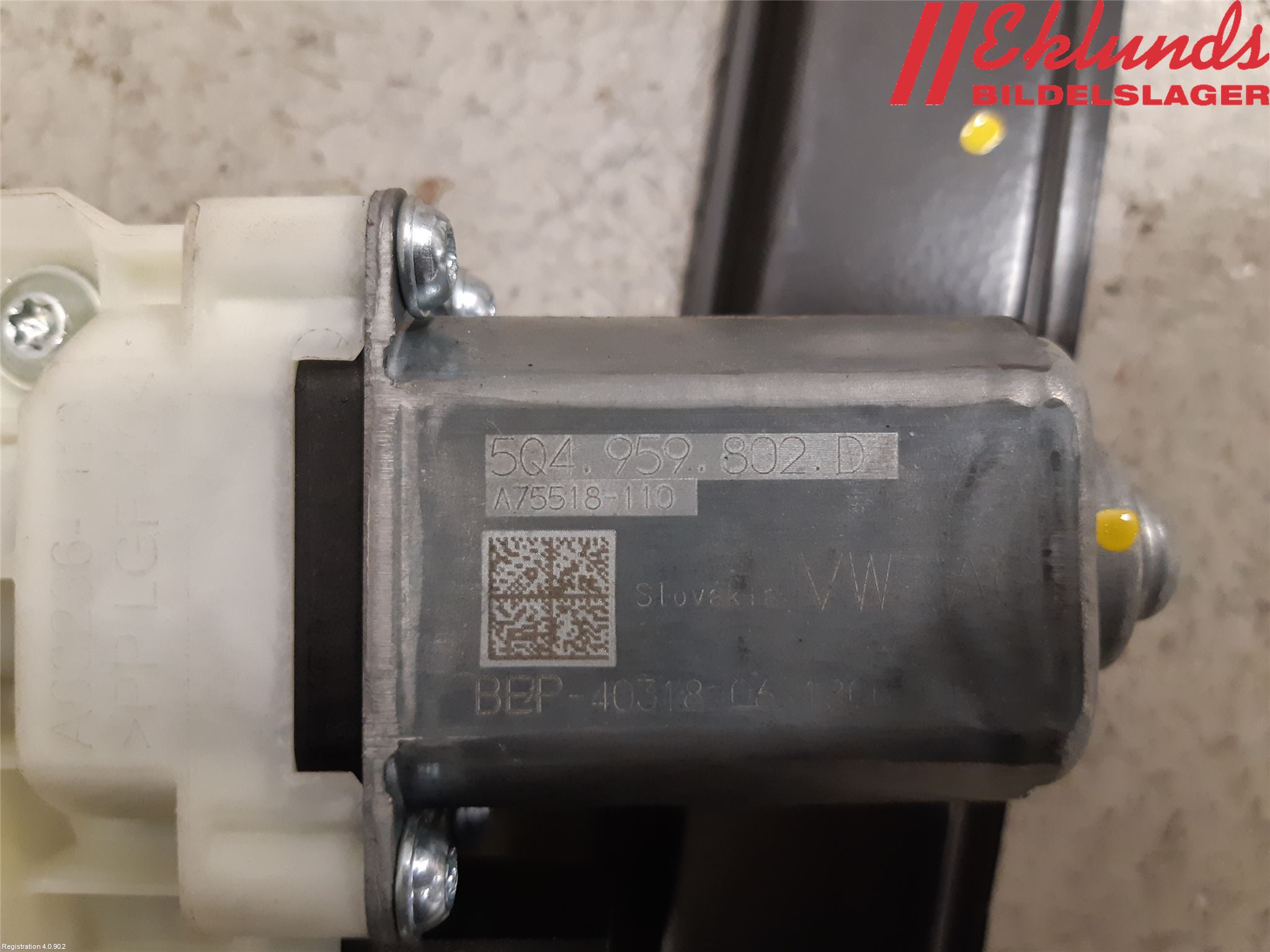 Volkswagen VW PASSAT 15-19 Fönsterhiss El Kompl