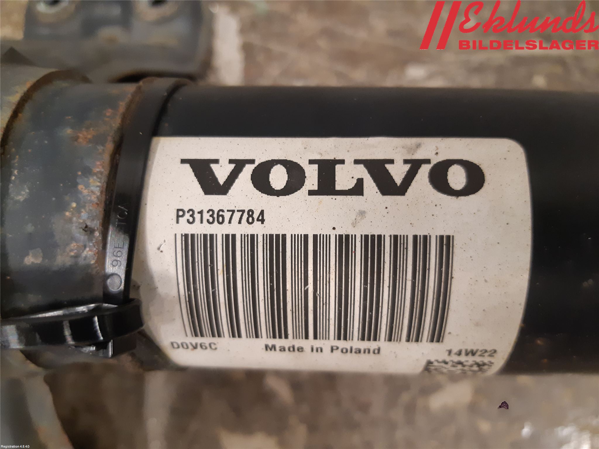 Volvo V60 14-18 Mellanaxel Komp