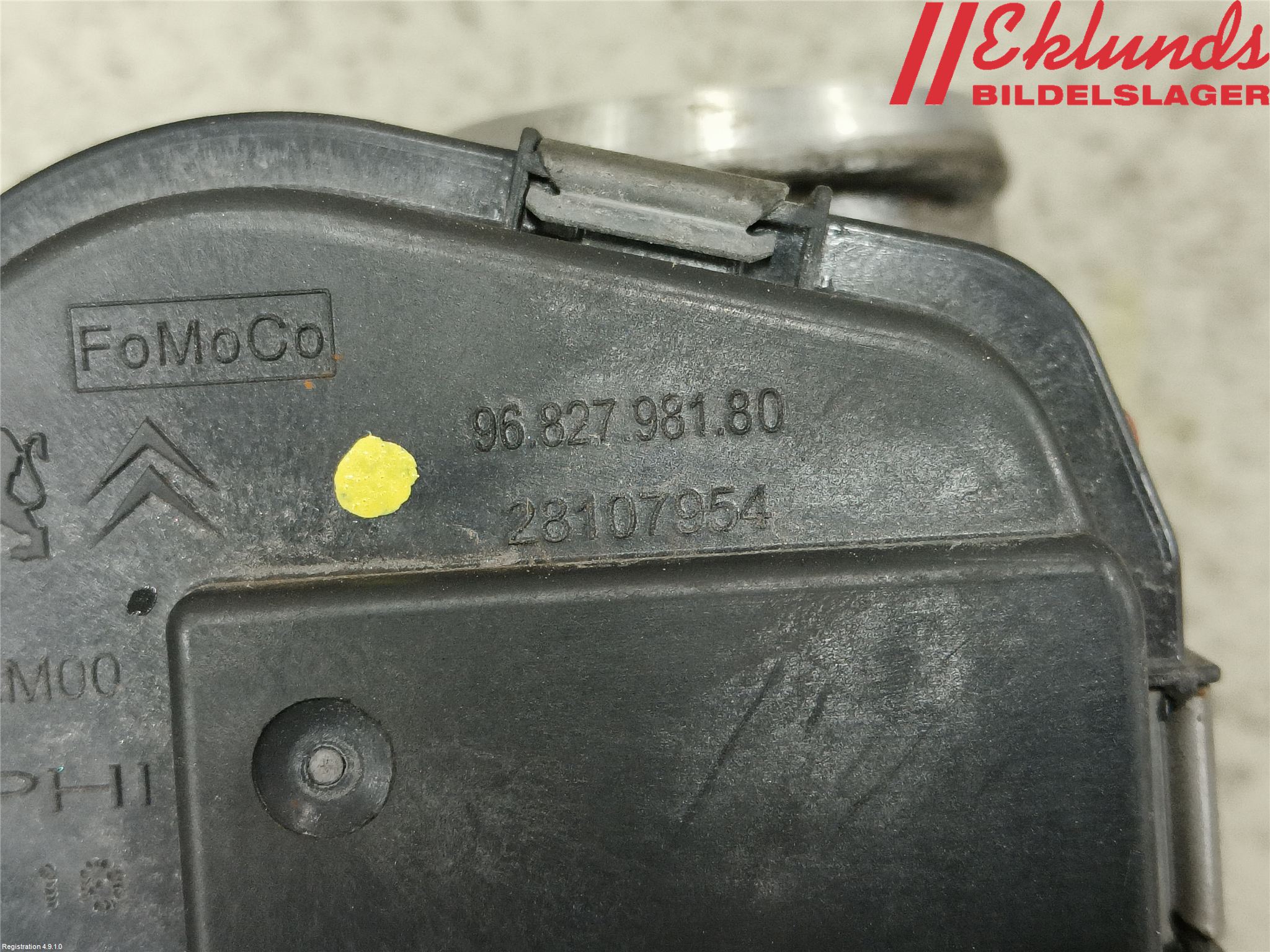 Volvo V50 08-12 Injspjällhus