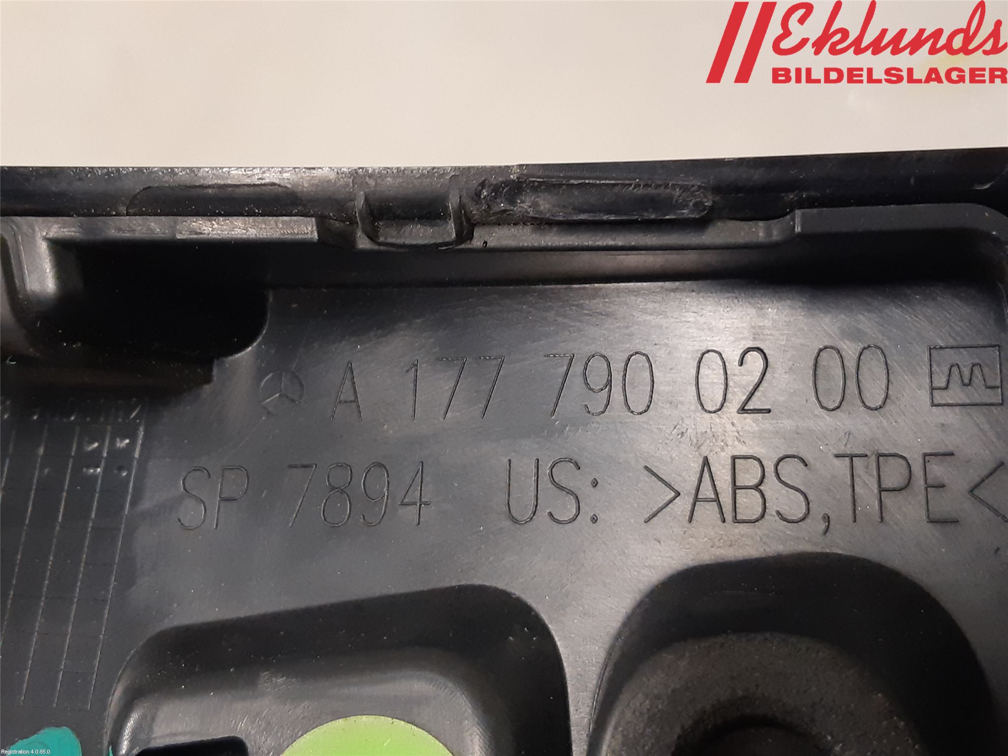 Mercedes-Benz MB A-KLASS (W177) 18- Spoiler Baklucka