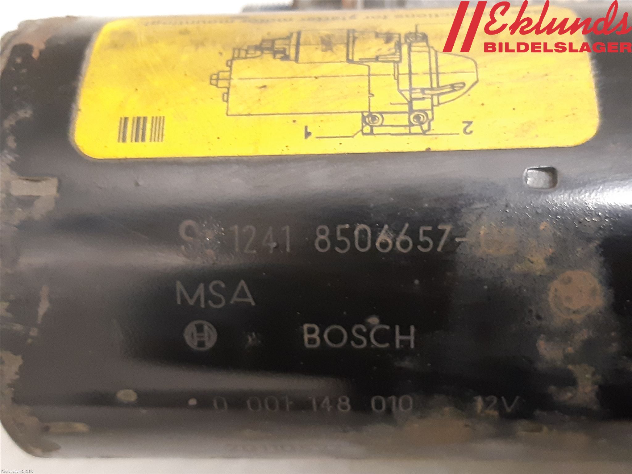 BMW X1 E84 10-15 Startmotor Diesel